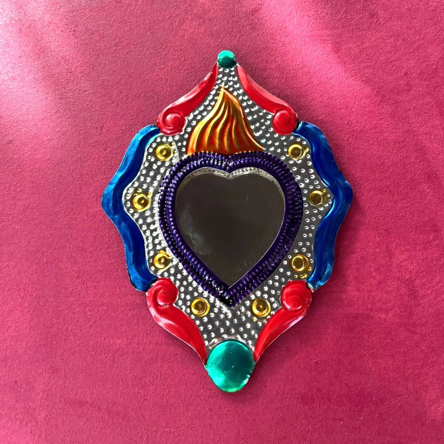 Heart Milagro with Mirror