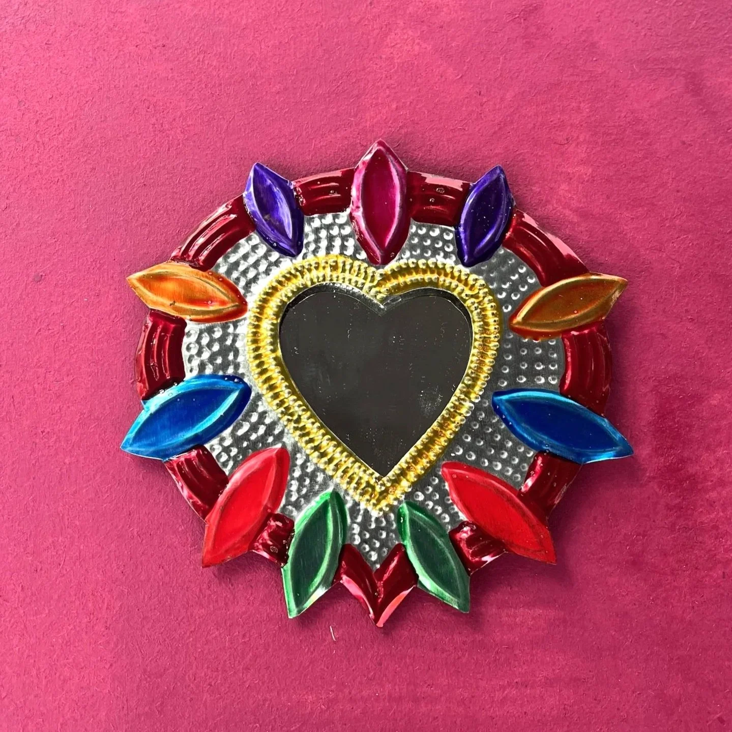 Heart Milagro with Mirror