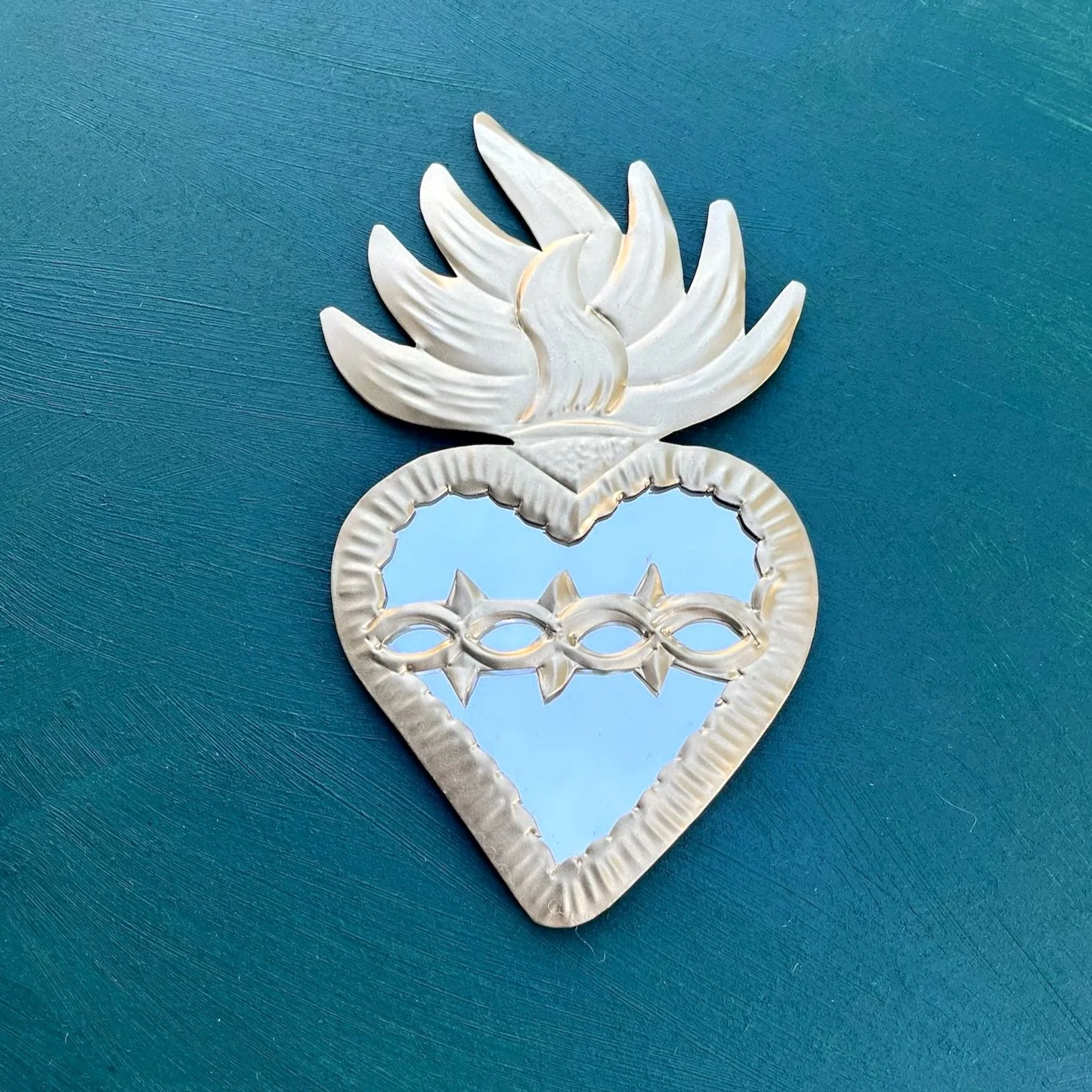 Ex Voto with Mirror | Gold