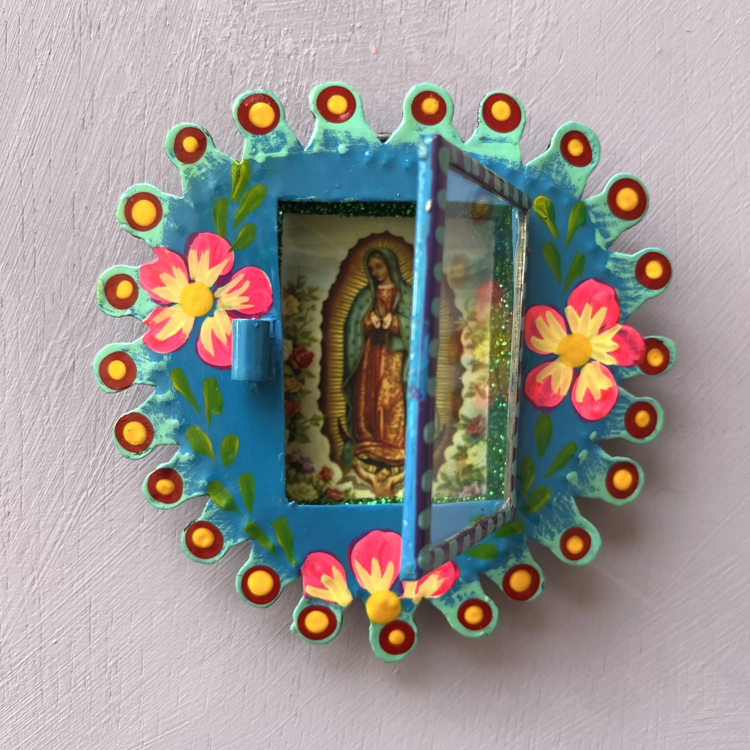 Virgin of Guadalupe Votive Case