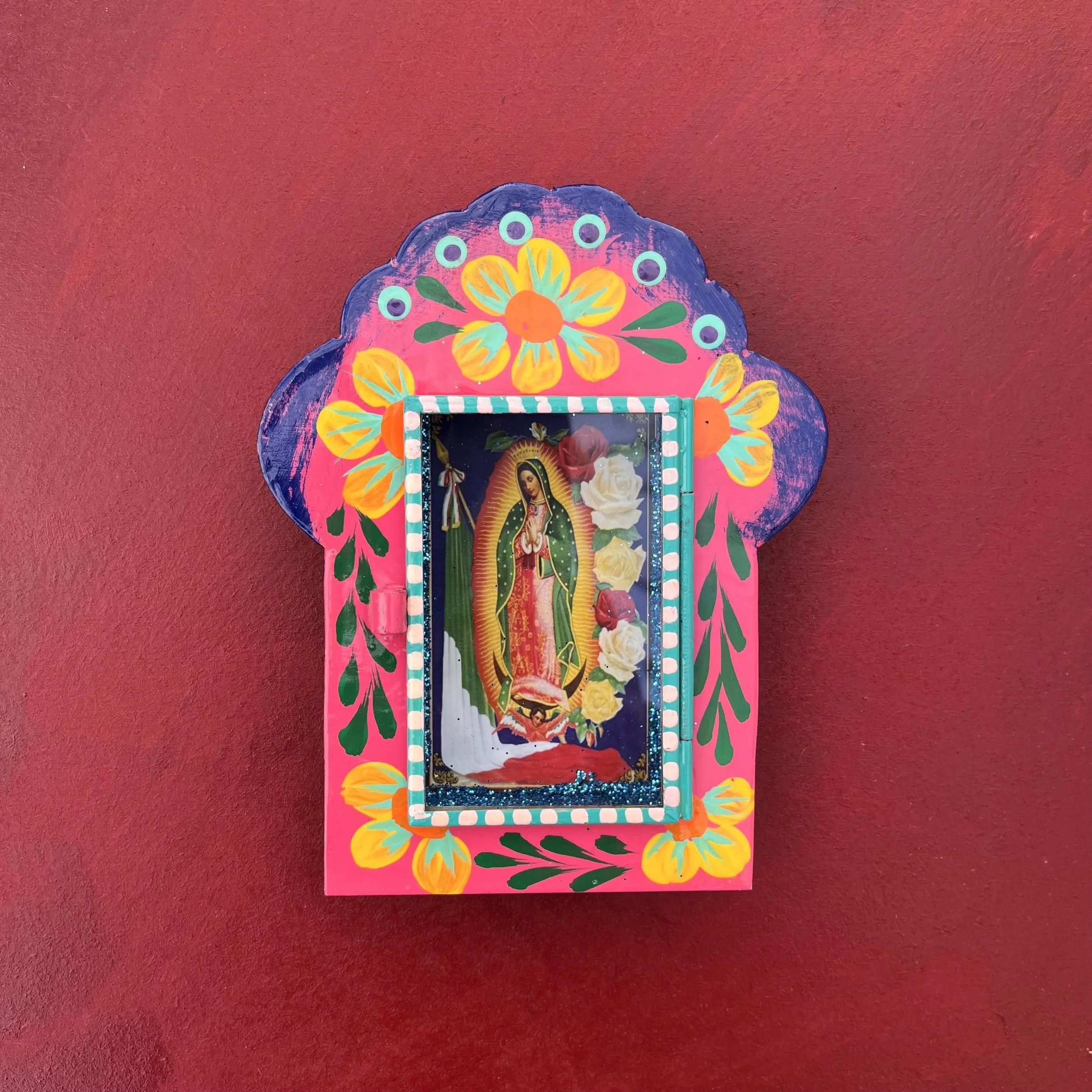 Virgin of Guadalupe Votive Case