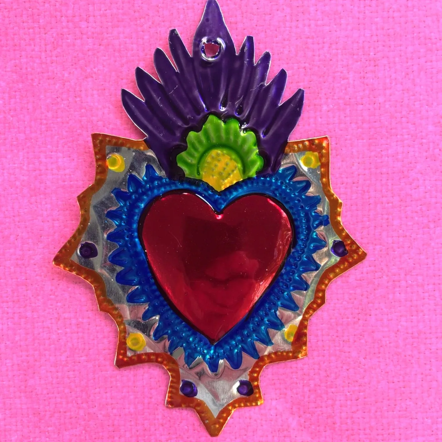 Colorful Milagro Heart