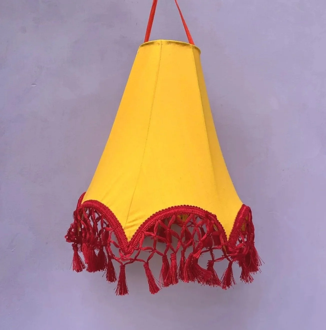 Lampshade hexagonal