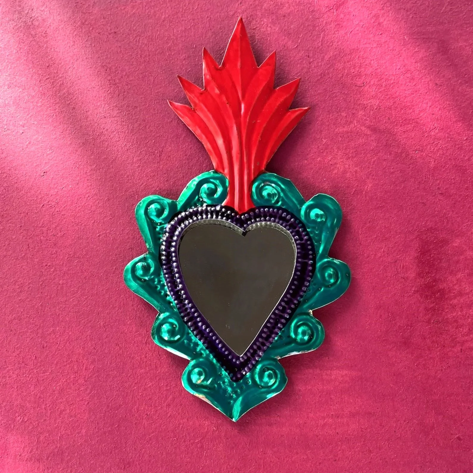 Heart Milagro with Mirror