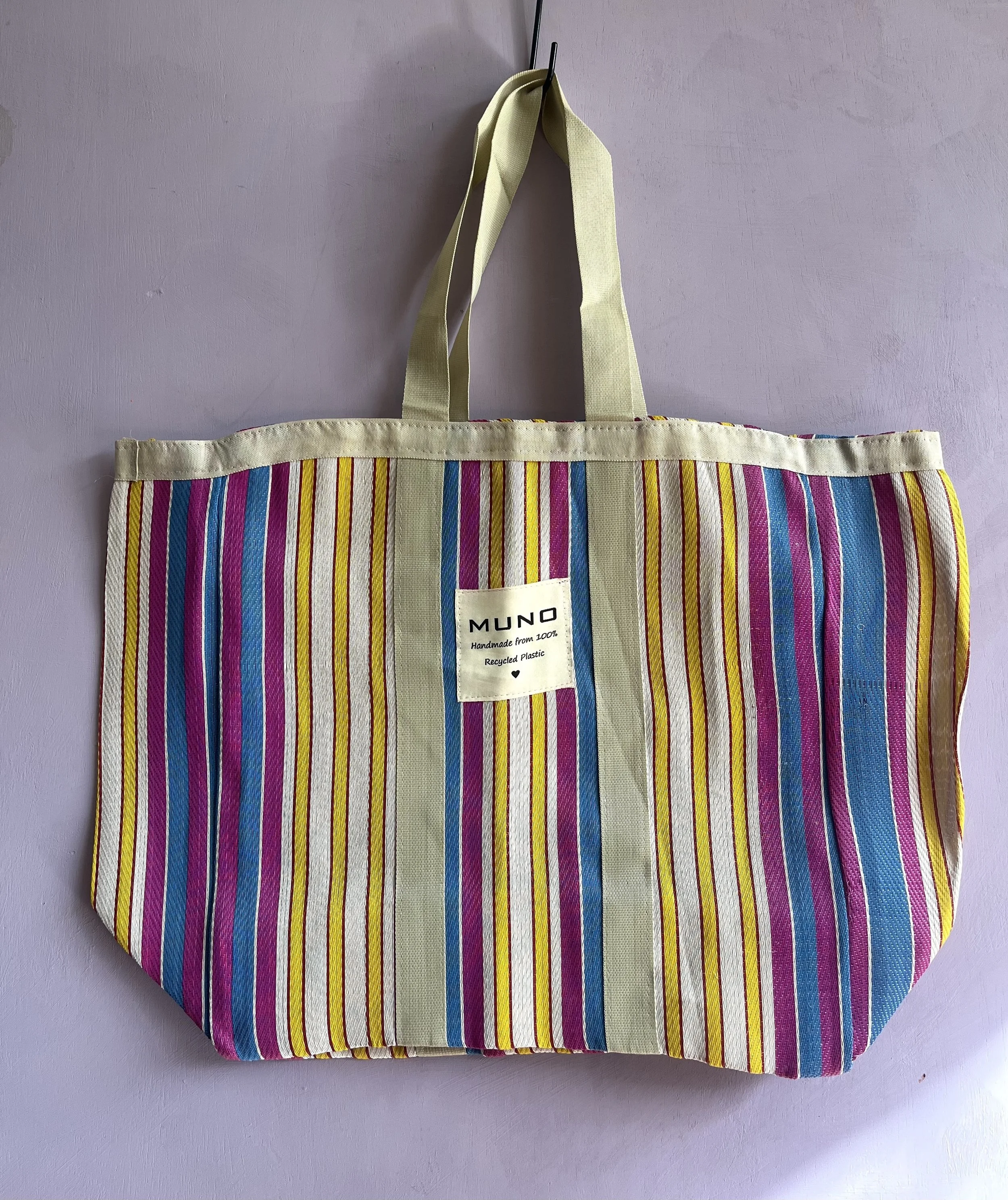 Handmade Recycled Nylon XL Bag