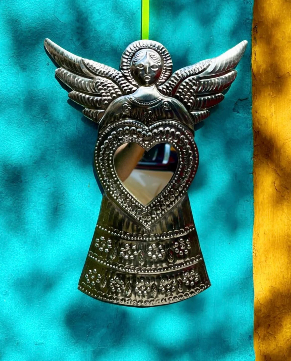 Mexican Angel with mirror