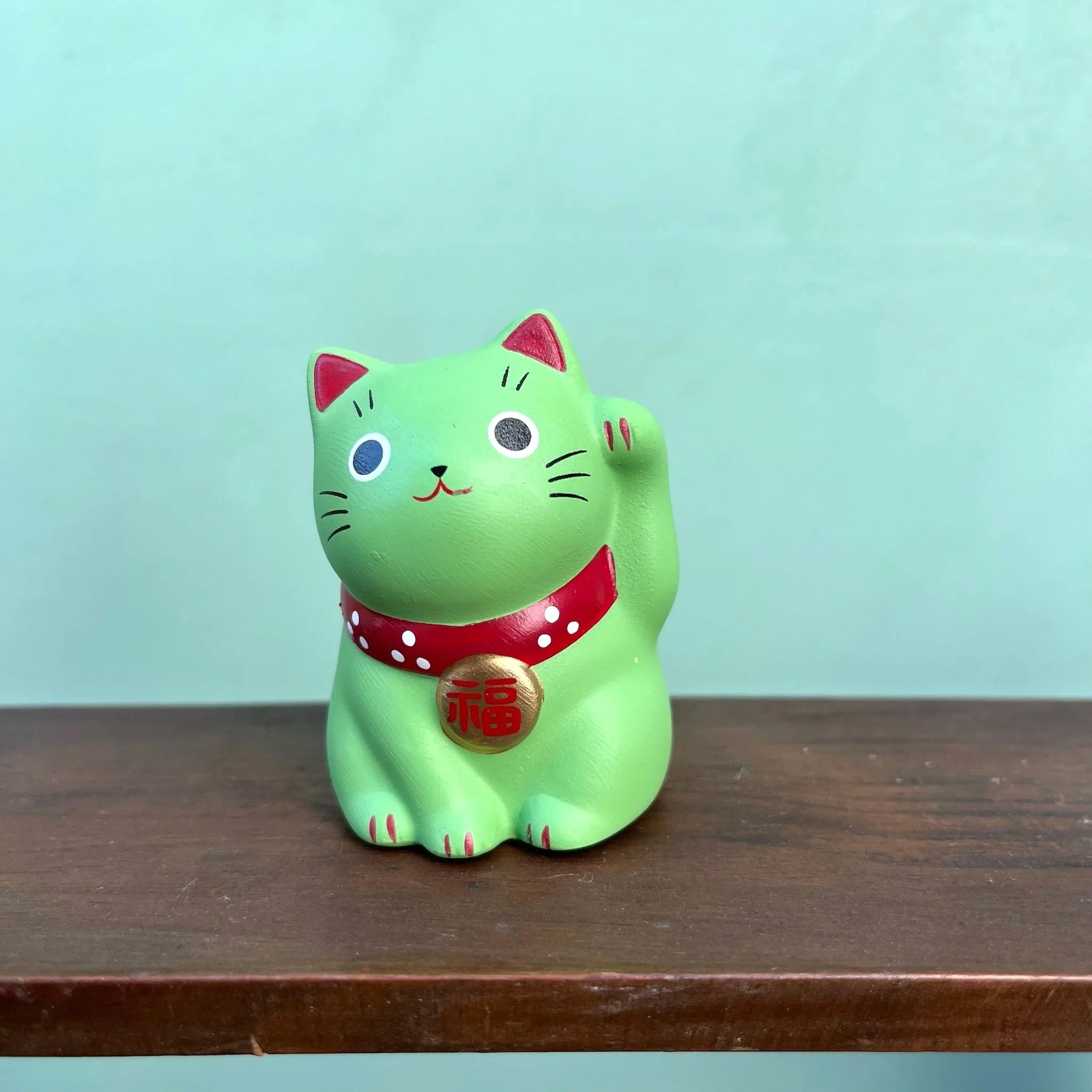 Lucky Green Cat