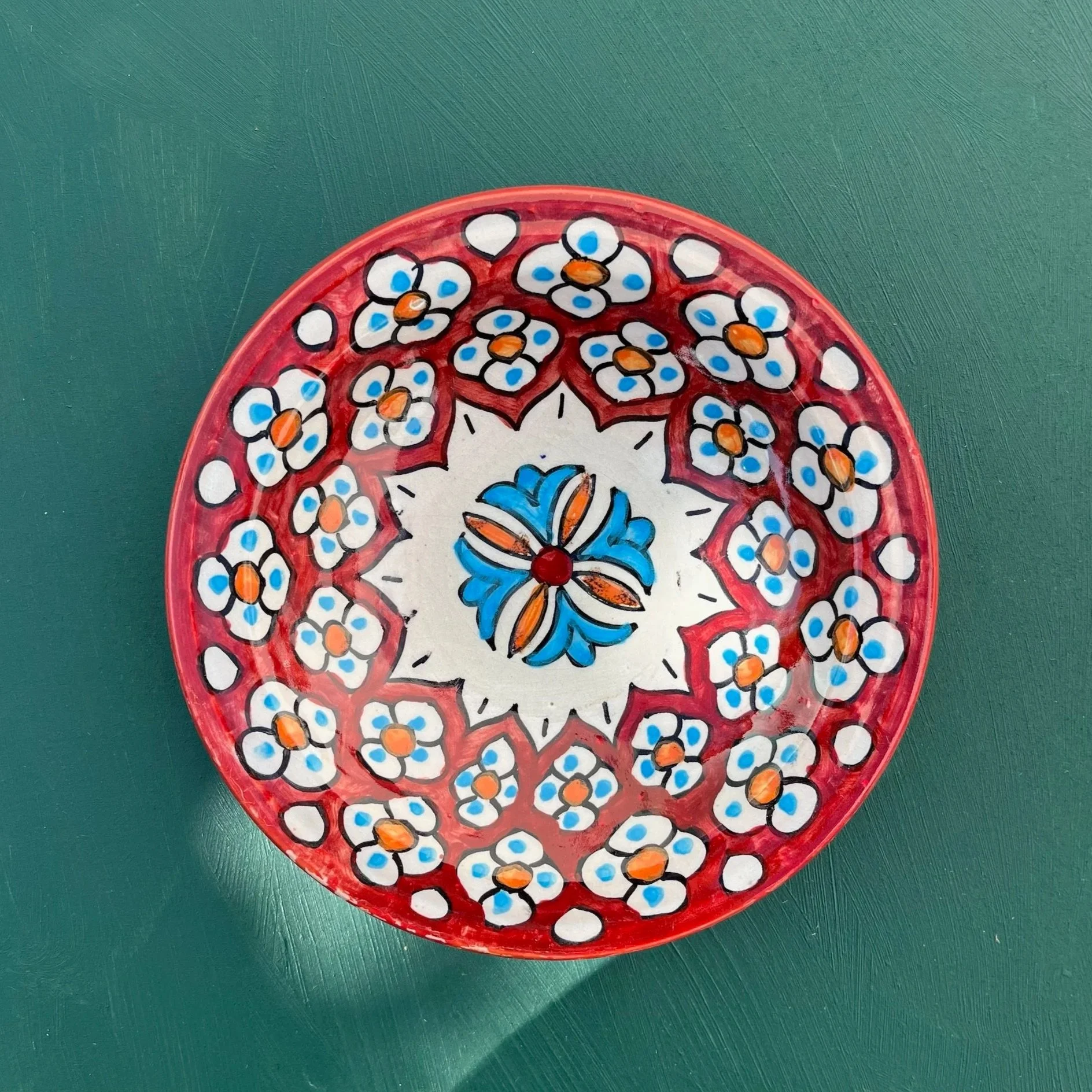 Handcrafted Plate from Fez