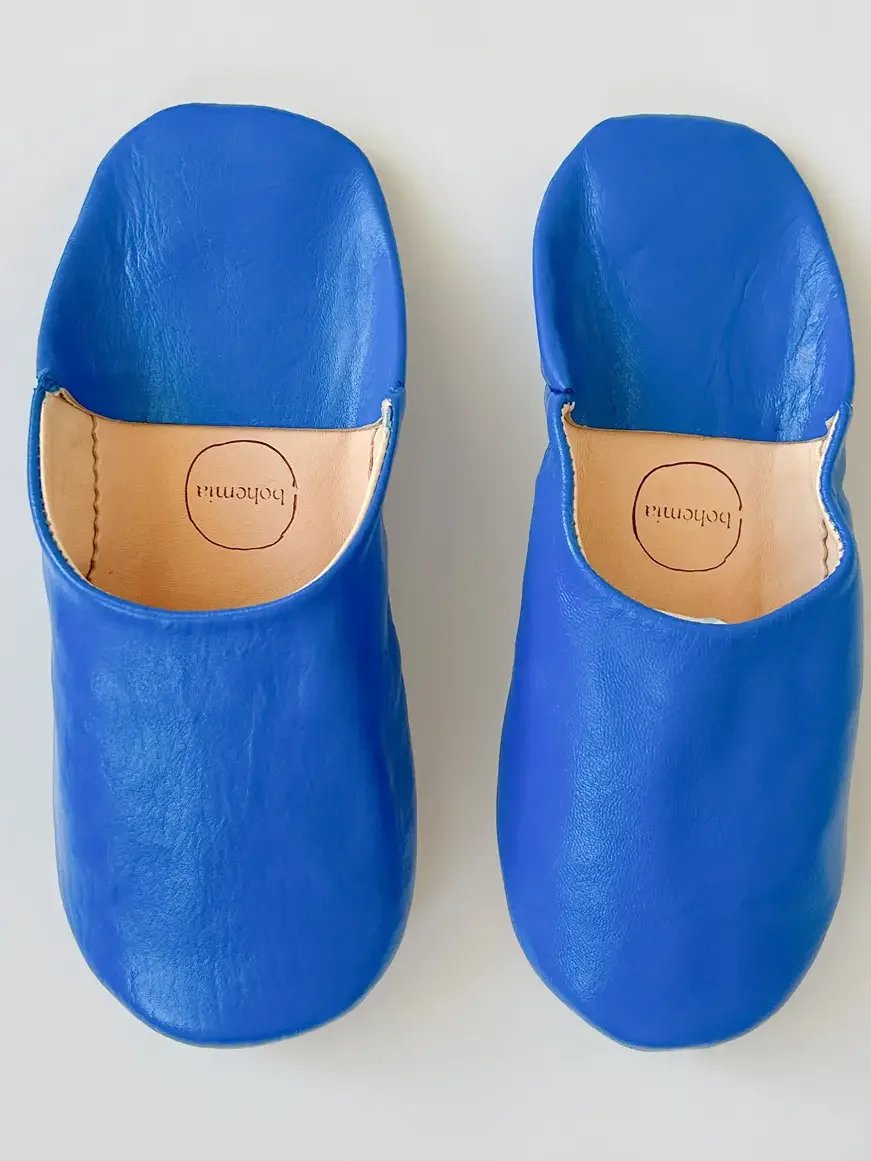 Babouche Basic Slippers | Majorelle Blue