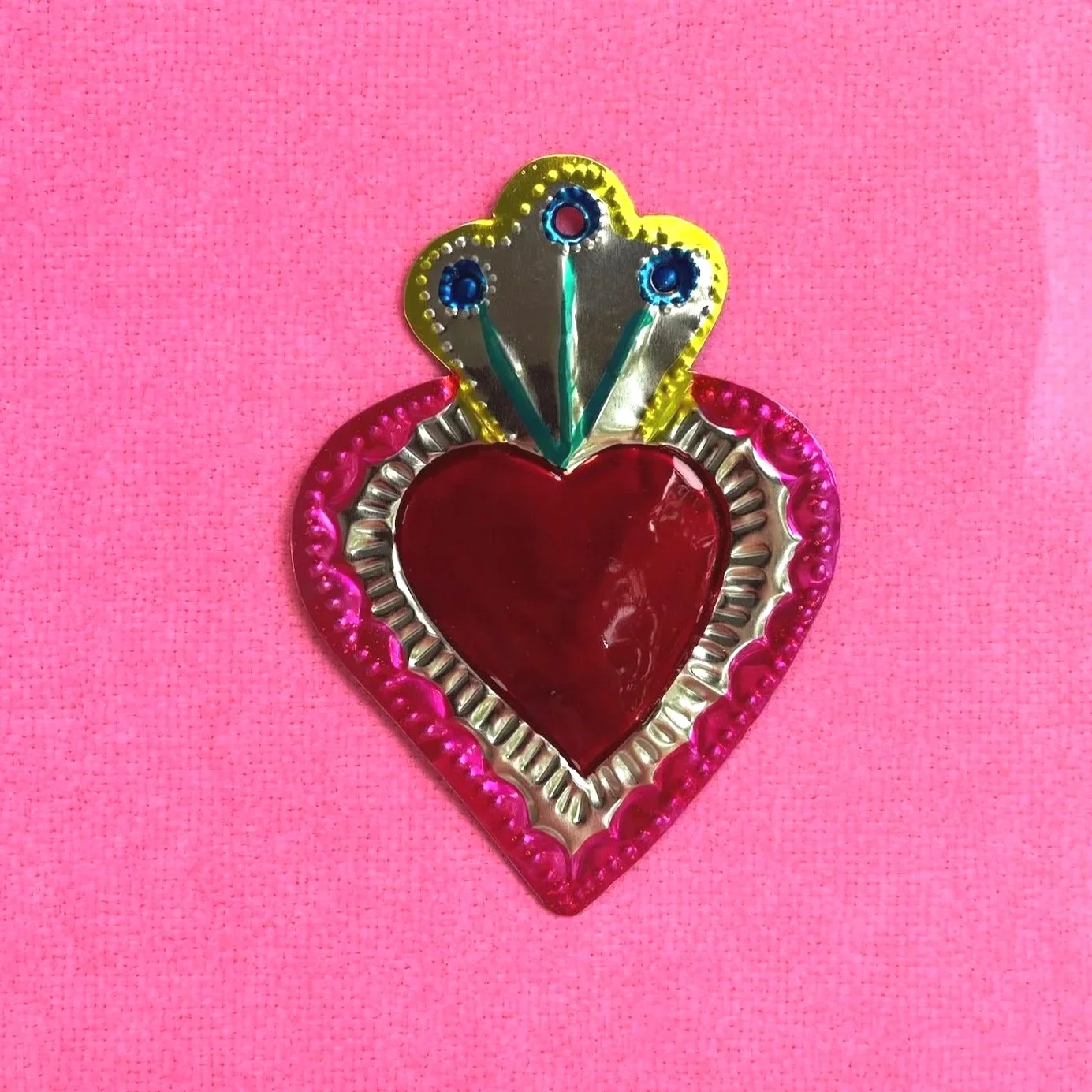 Colorful Milagro Heart