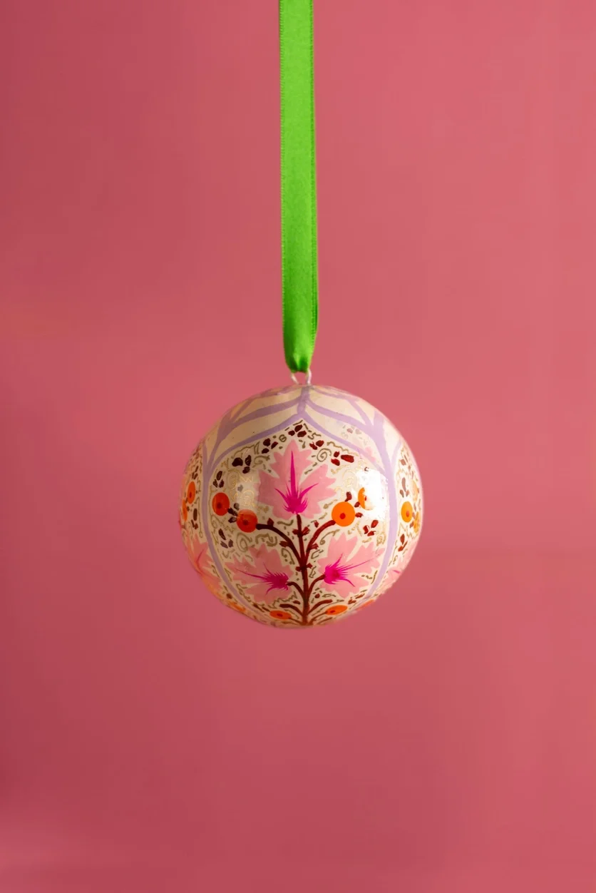 Pink & Lilac Kashmiri Bauble