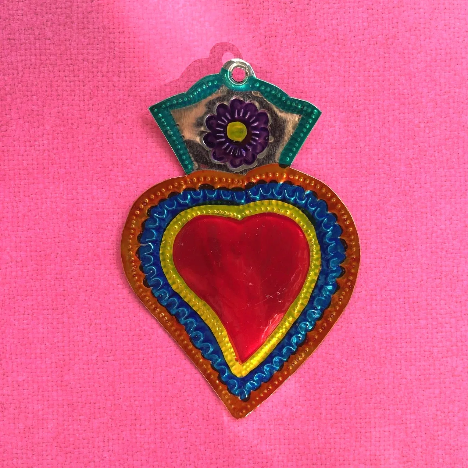 Colorful Milagro Heart