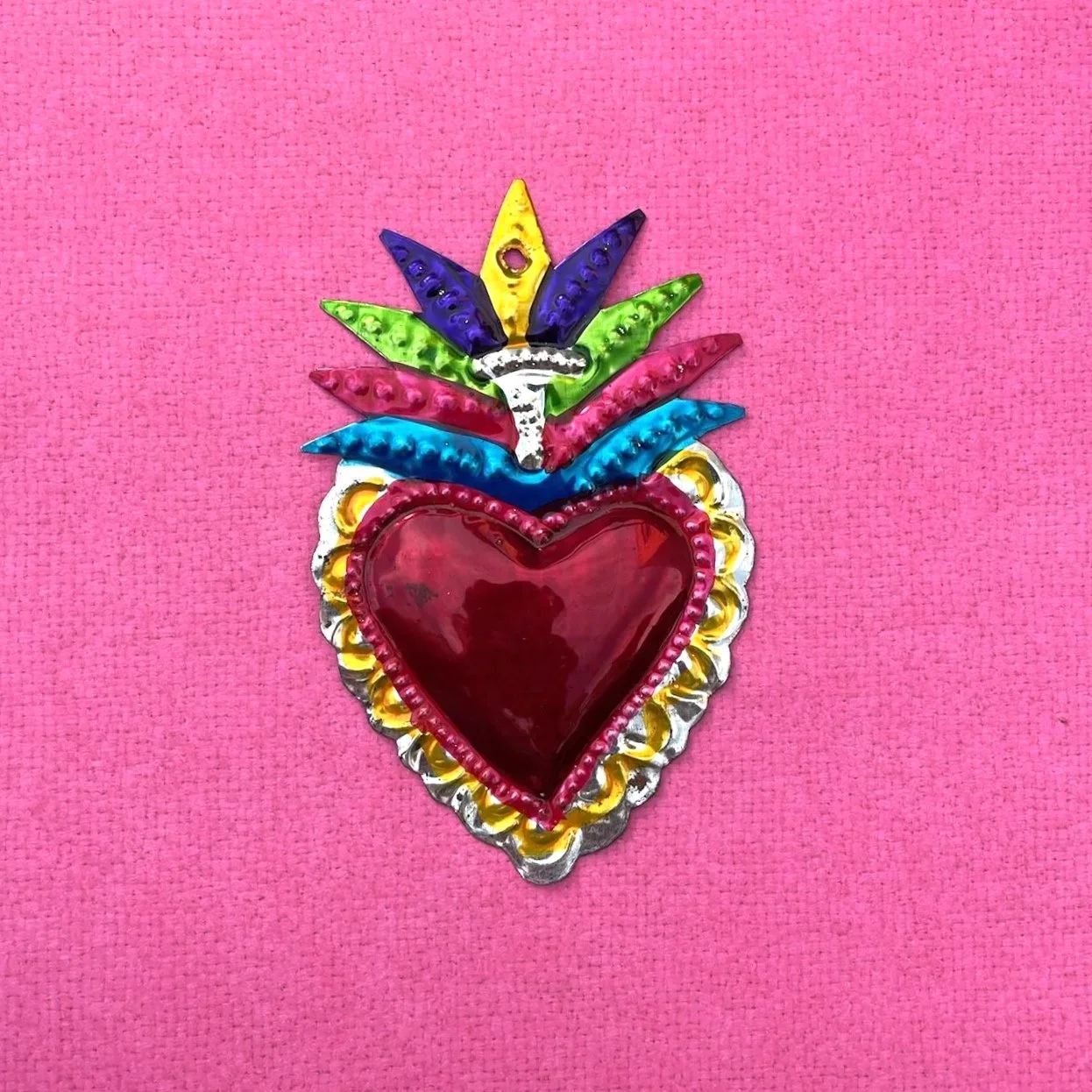 Colorful Milagro Heart