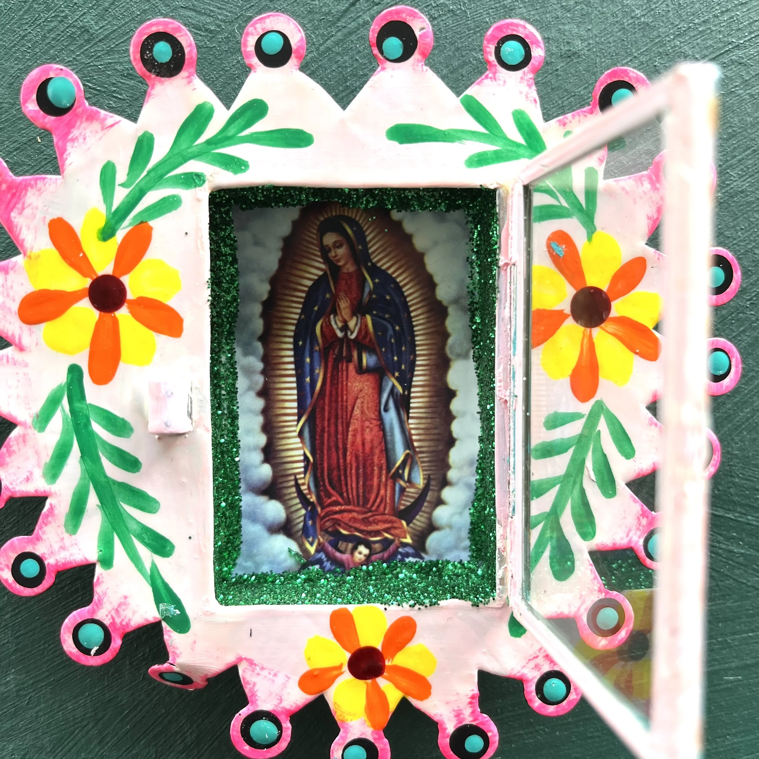 Virgin of Guadalupe Votive Case