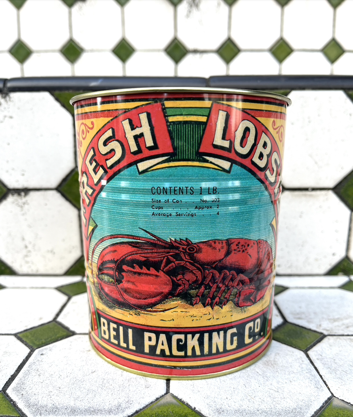 Decorative Tin | Fresh Lobster