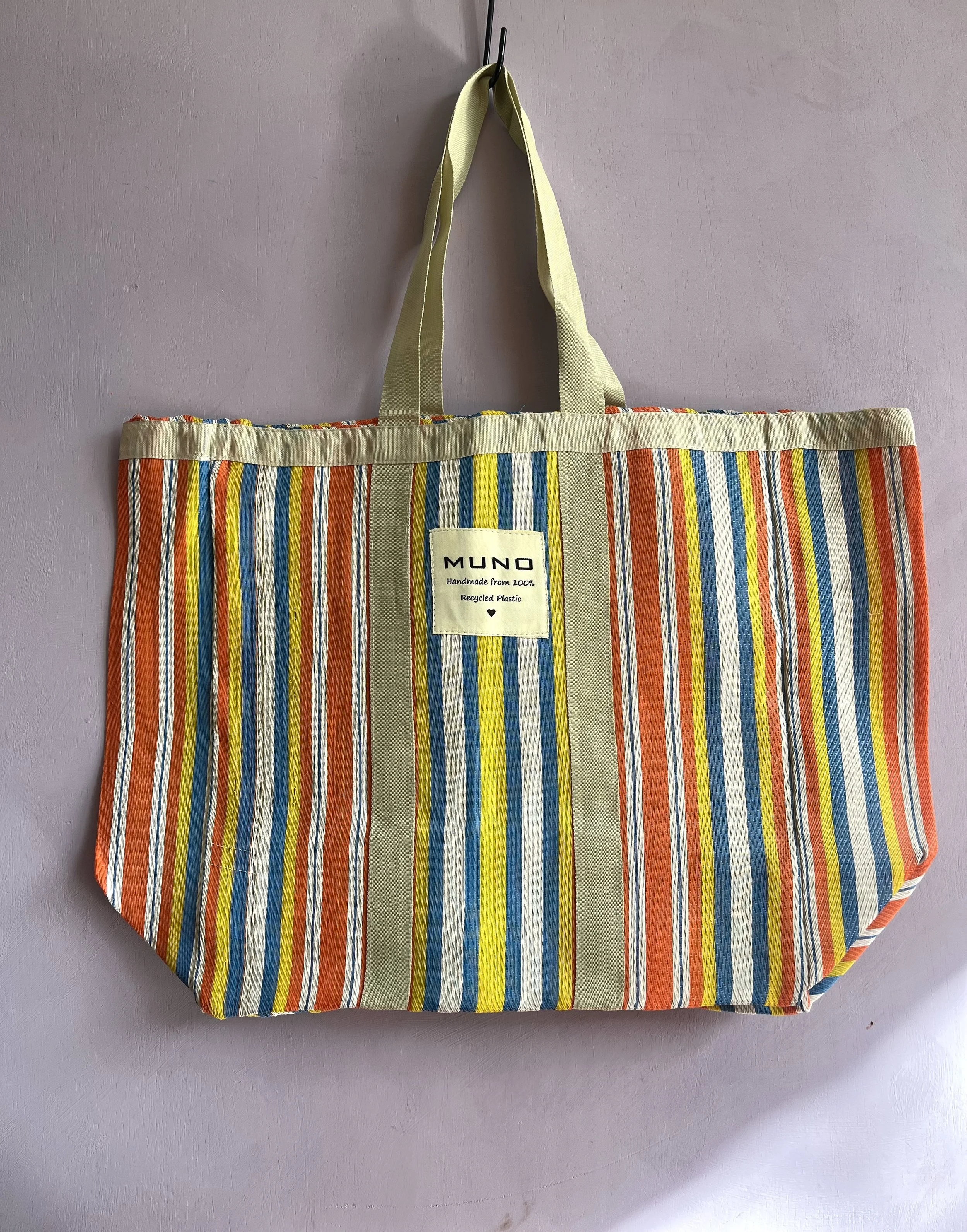 Handmade Recycled Nylon XL Bag
