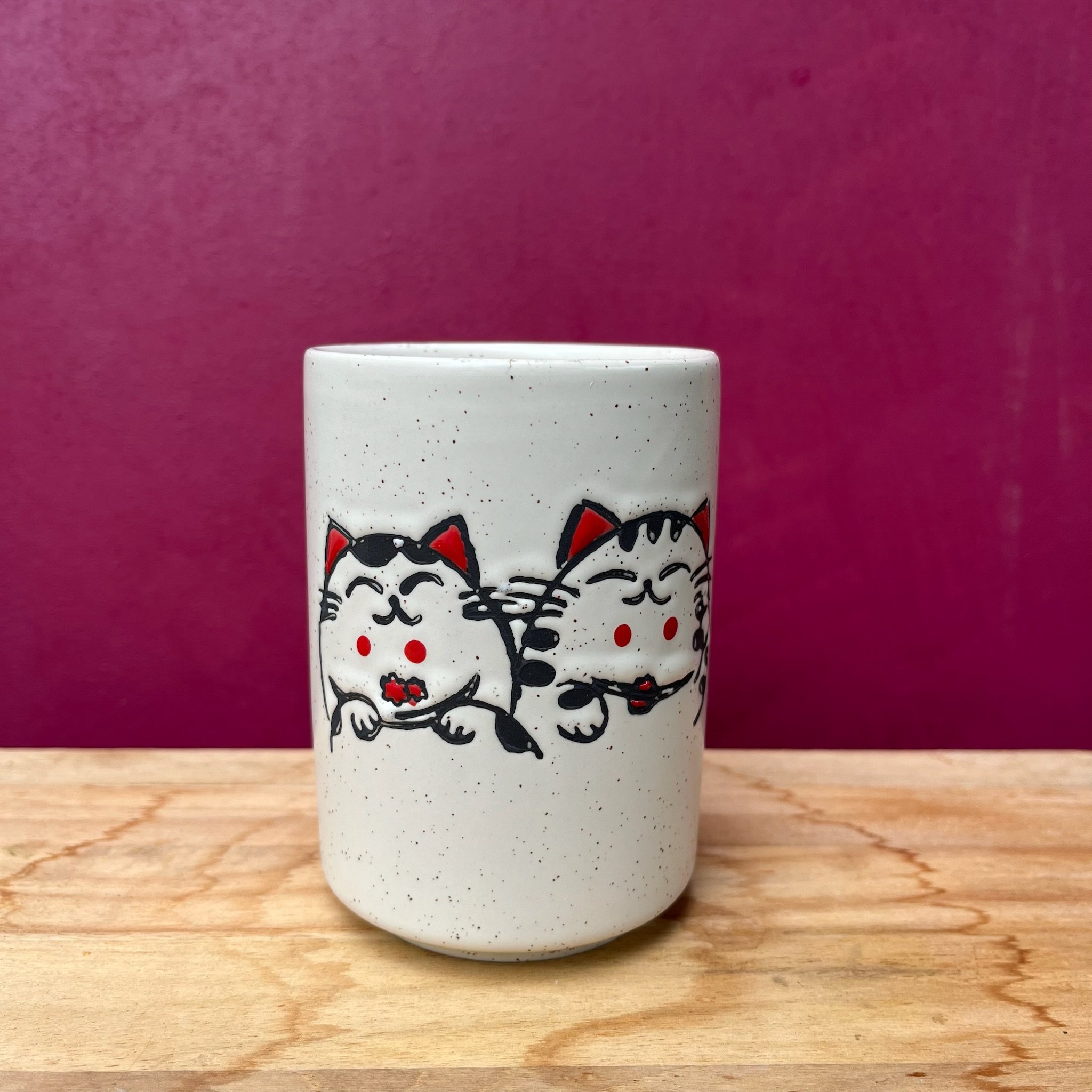 Kitty Porcelain Tumbler | Set 2