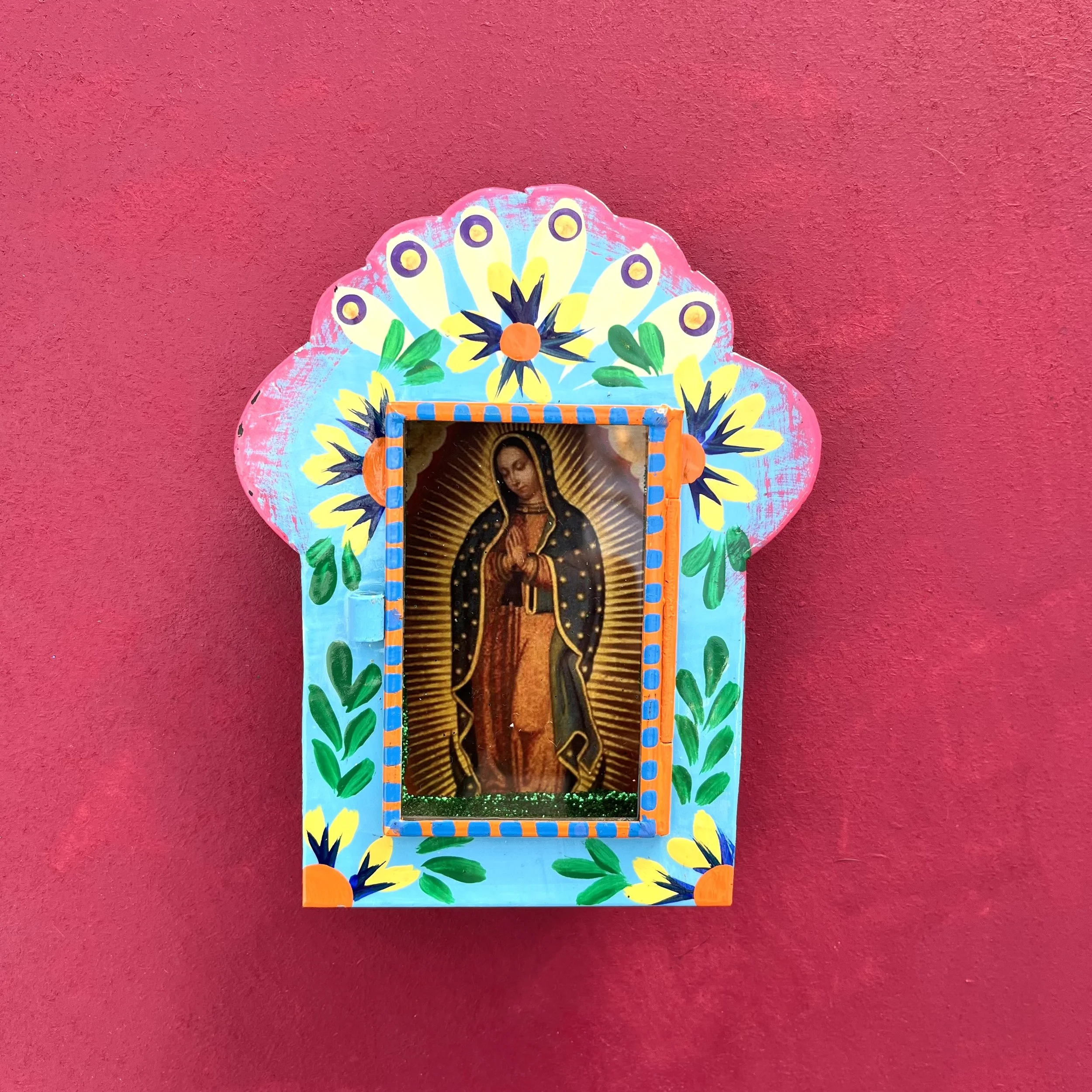 Virgin of Guadalupe Votive Case