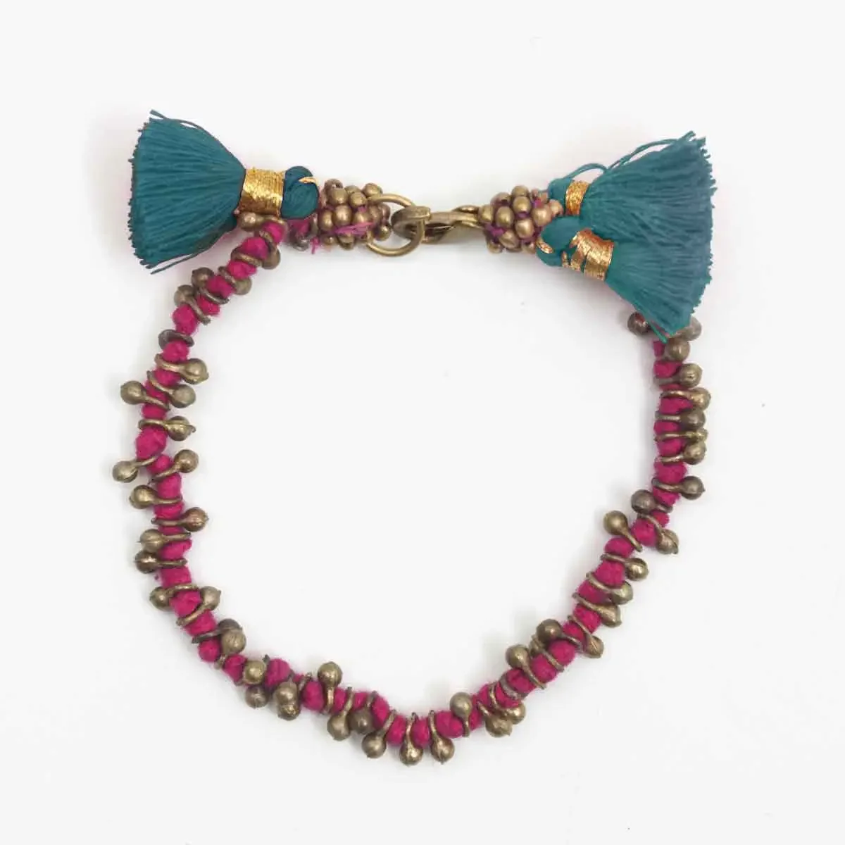 Maya Bead Bracelets | Fuchsia