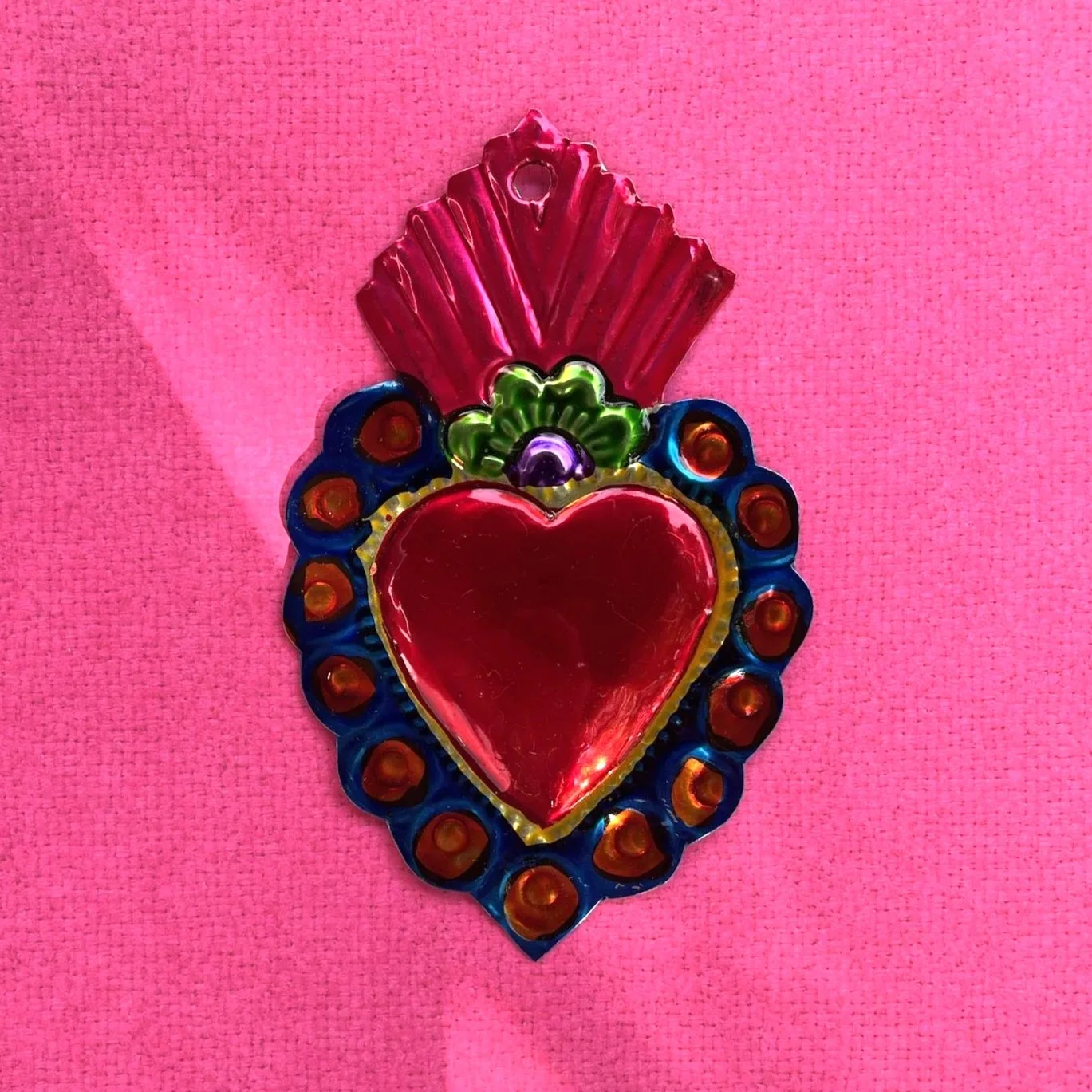 Colorful Milagro Heart