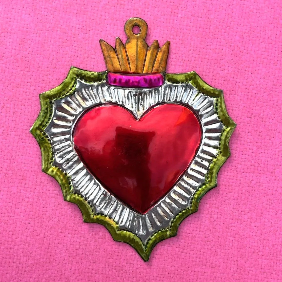 Colorful Milagro Heart