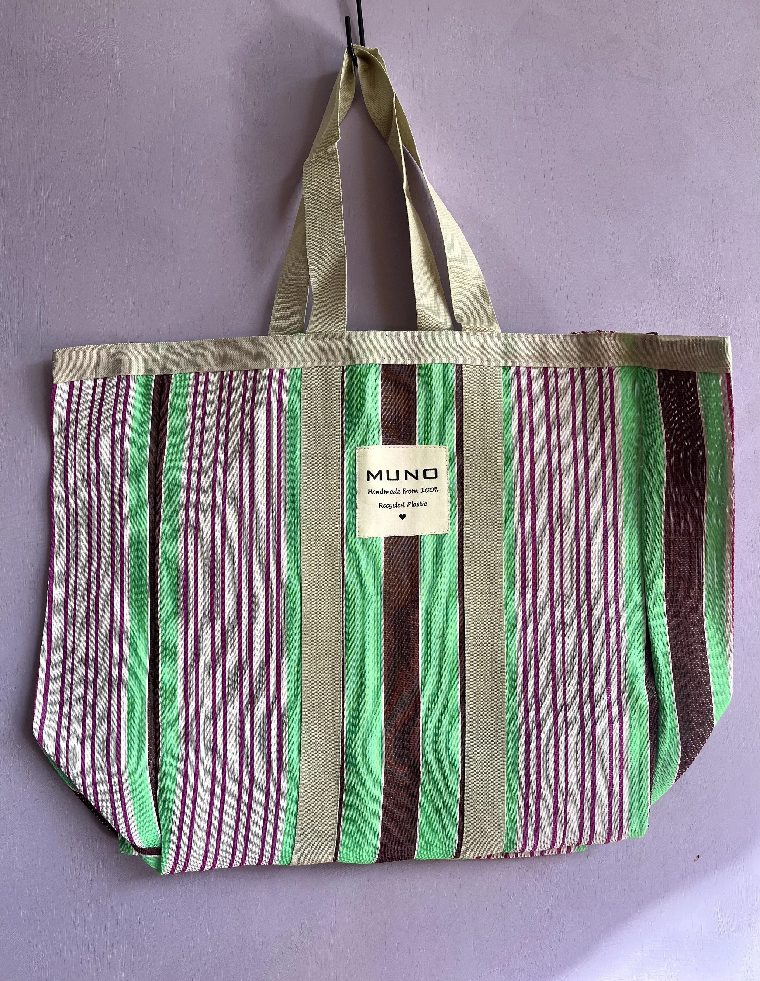 Handmade Recycled Nylon XL Bag