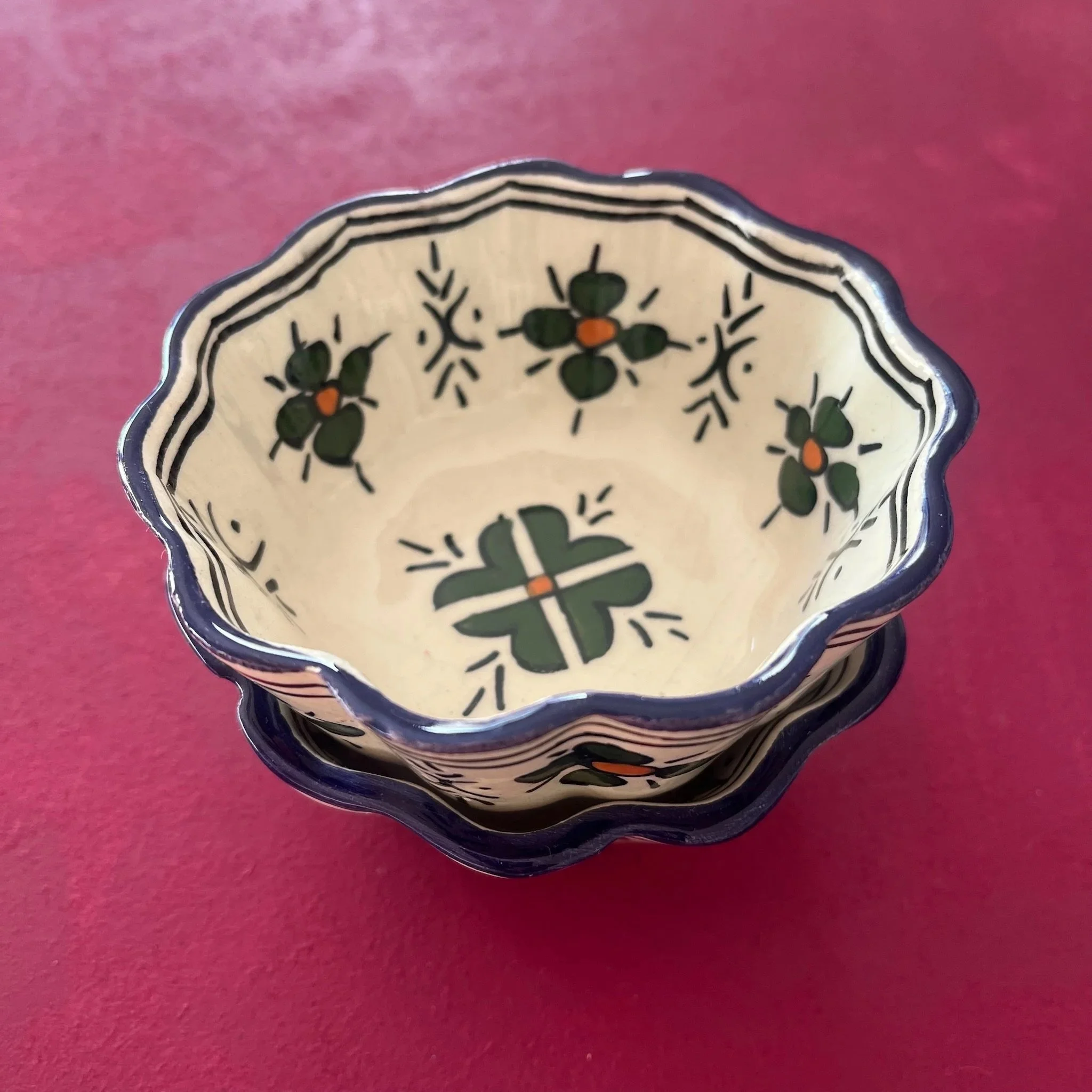 Handmade Pottery Bowl From FEZ