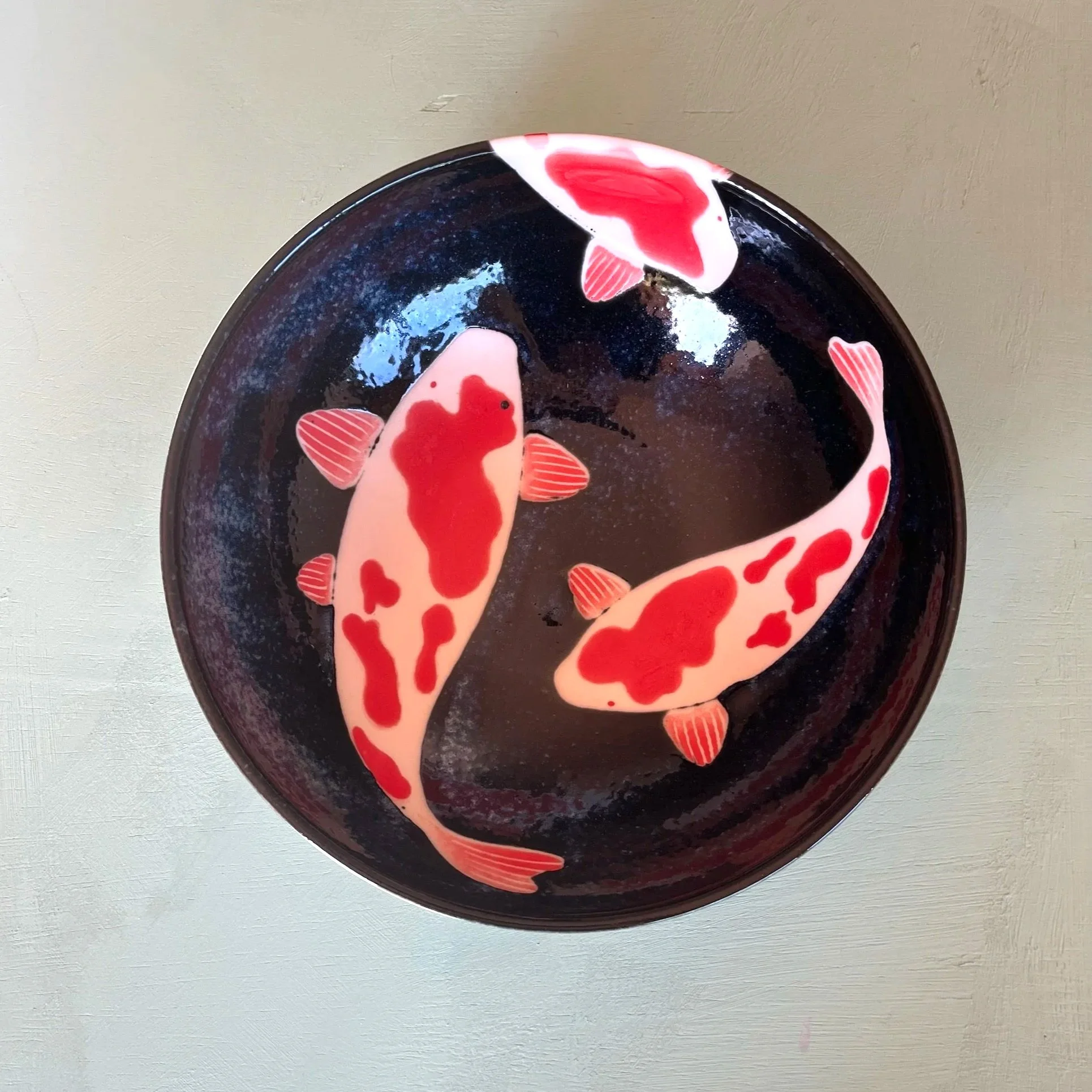 Japanese Salad Bowl Carpe Koi