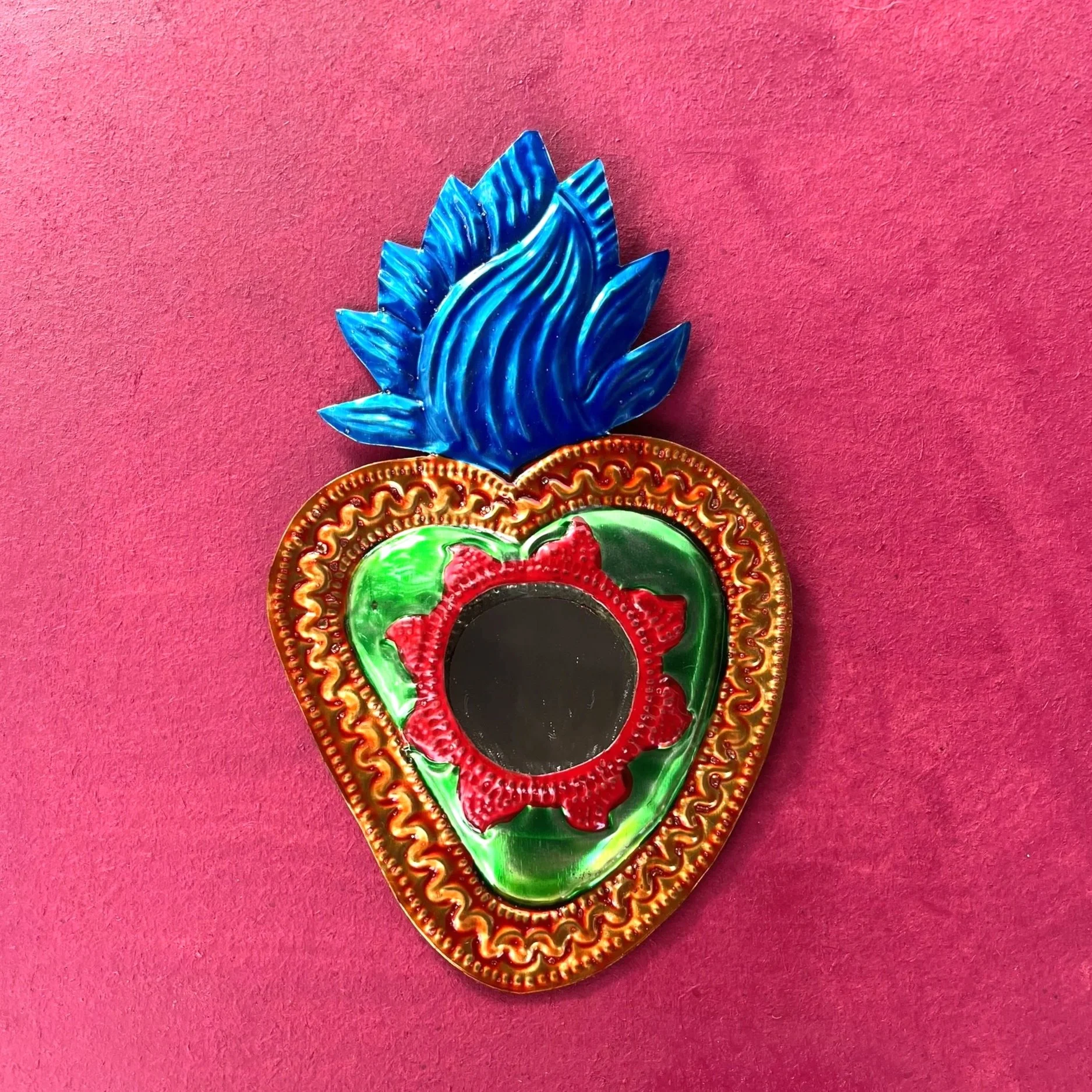 Heart Milagro with Mirror