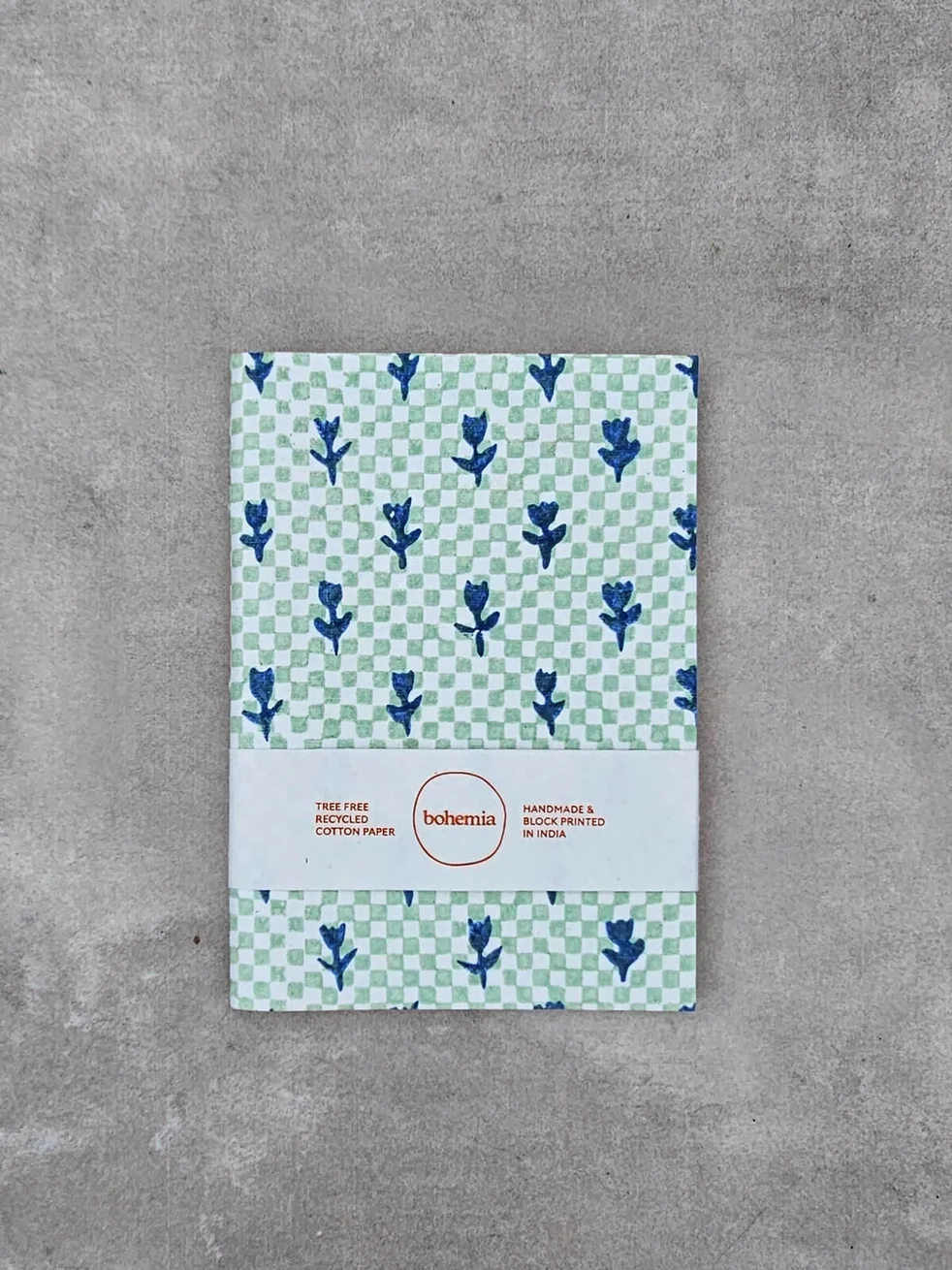 Tulip Check Notebook