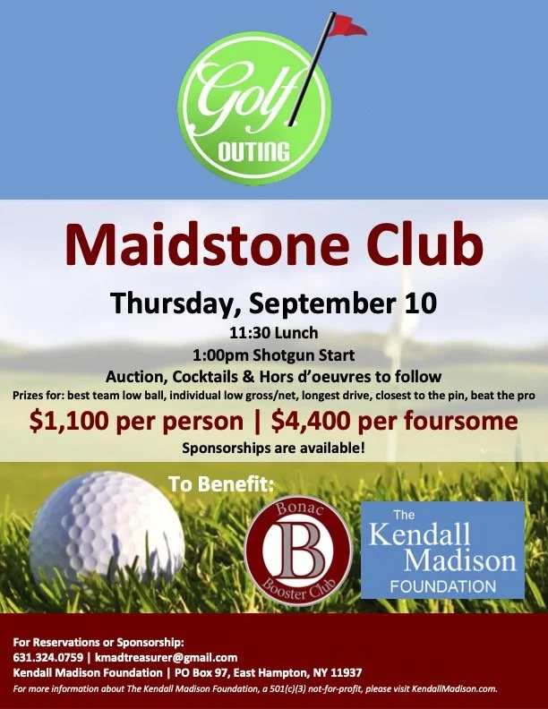 Kendall Madison Foundation: Golf Outing