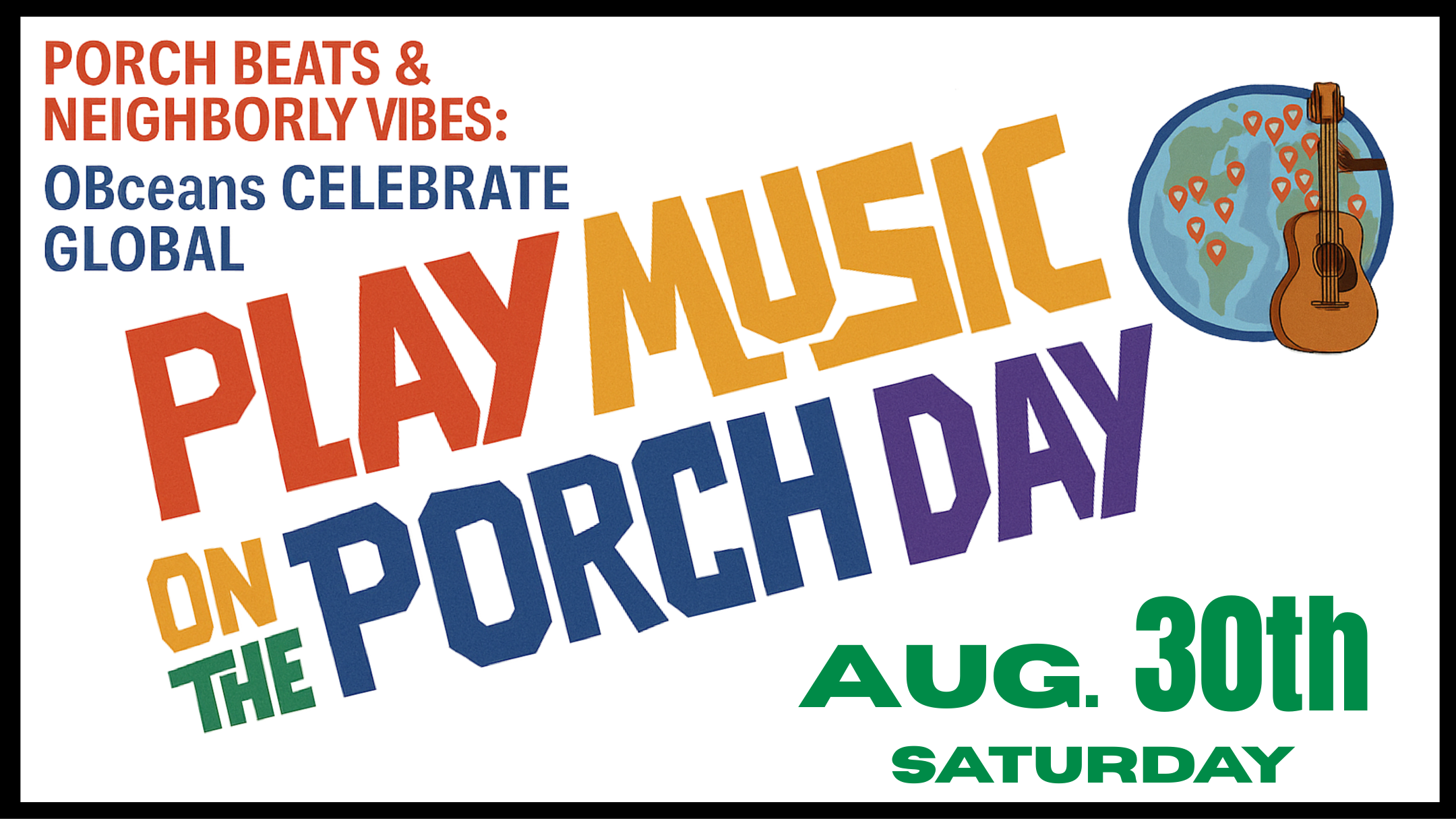Play Music On The Porch Day