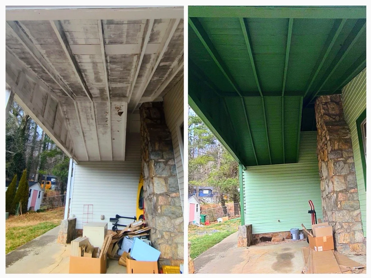 Exterior painting asheville