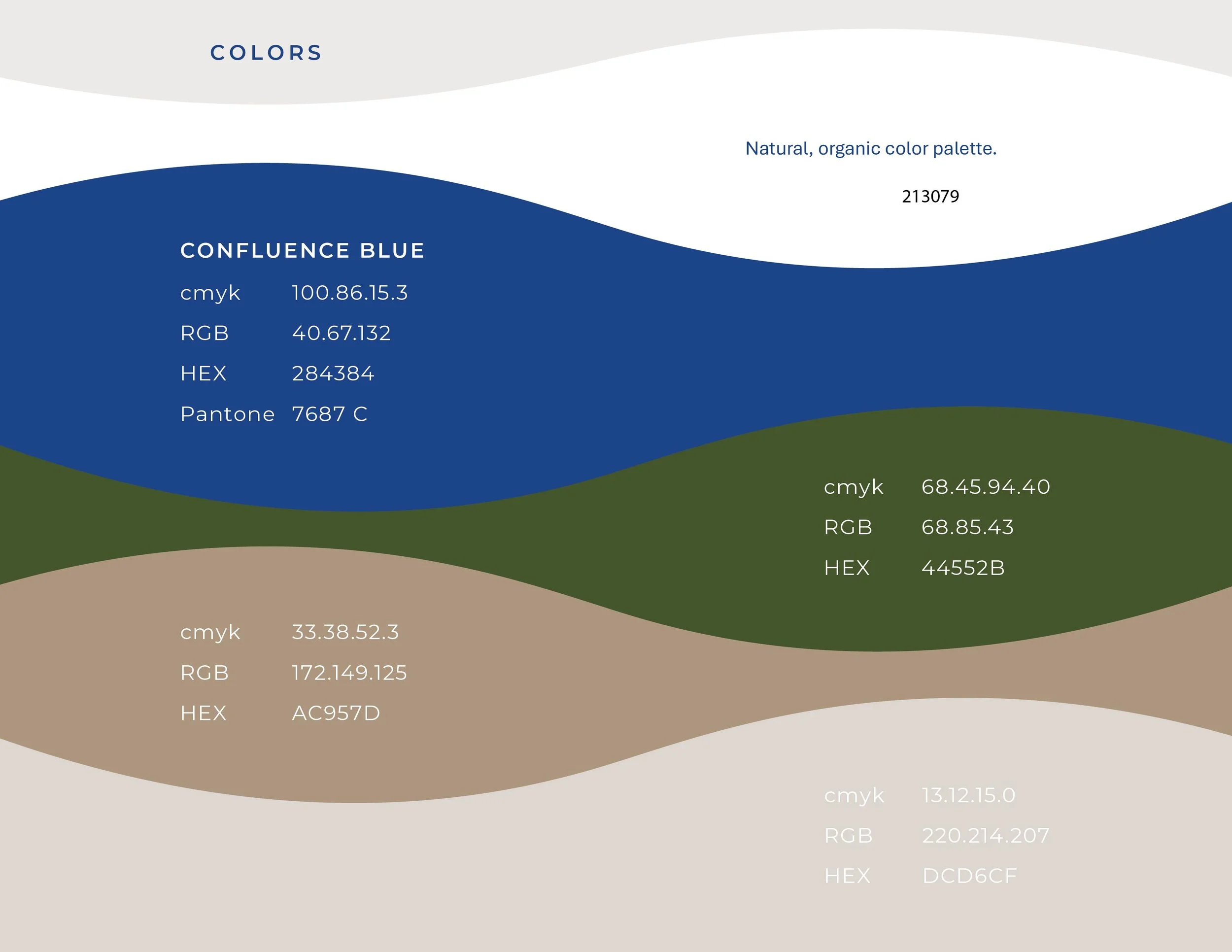 Confluence Brand Guide Colors