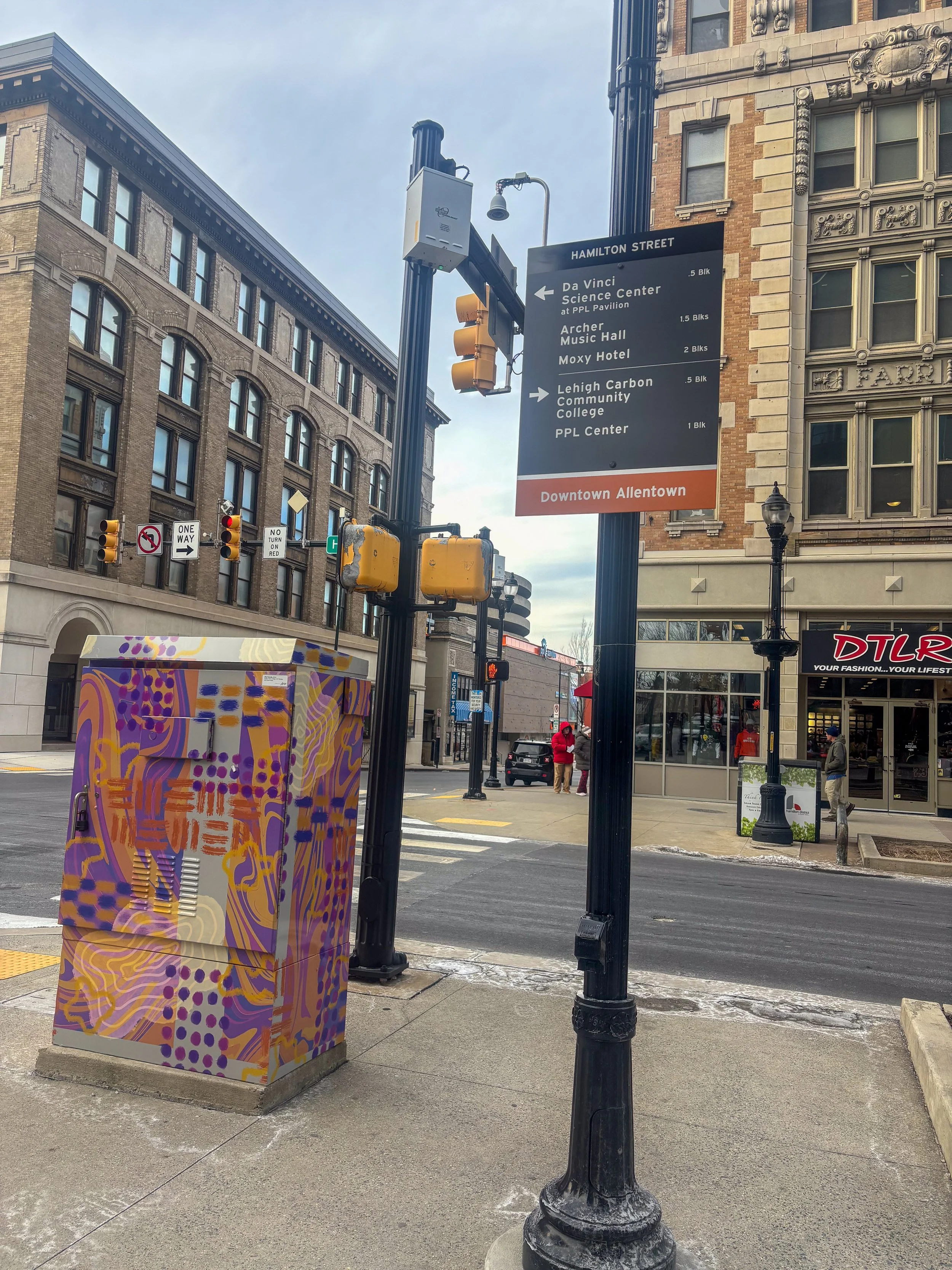 Pedestrian Directional Signage