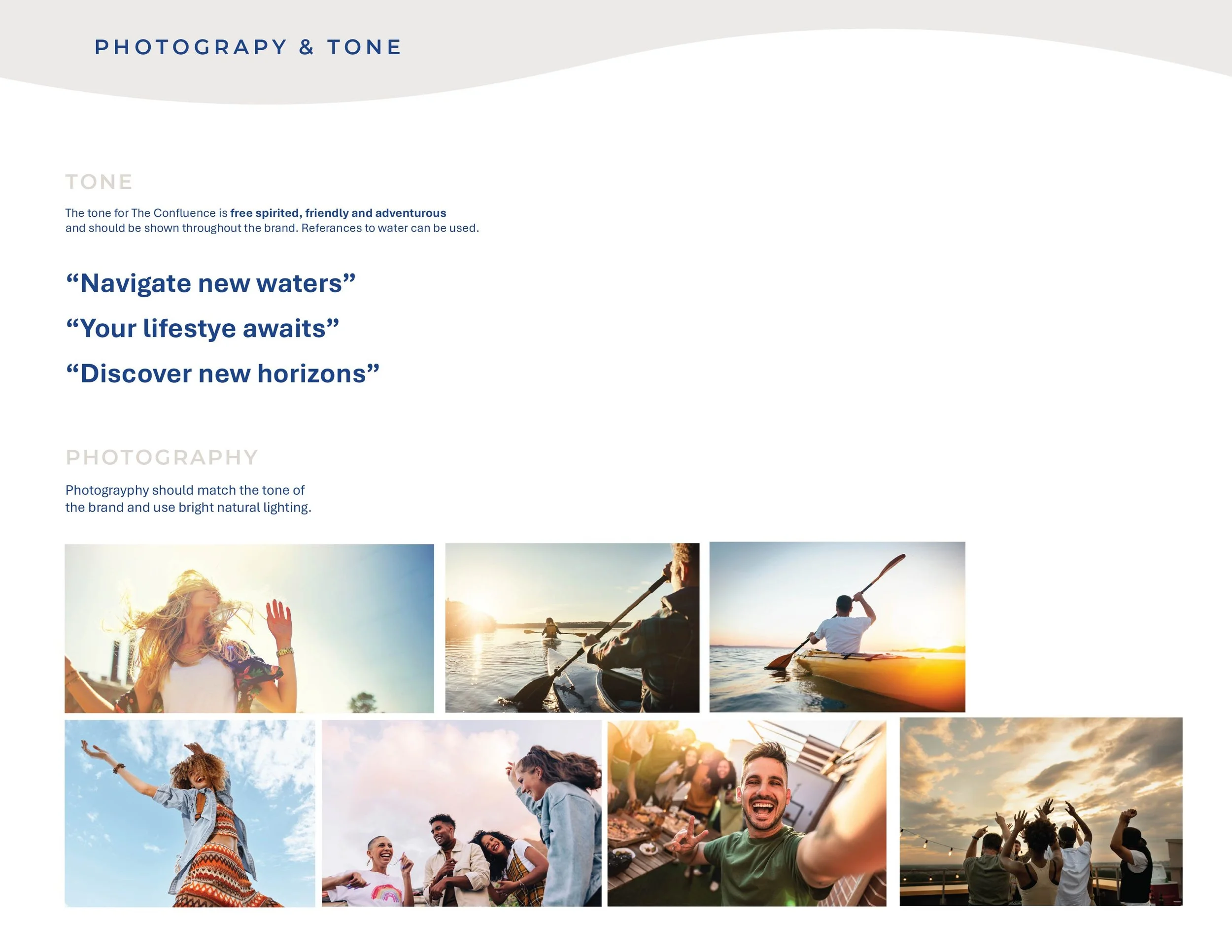 Confluence Brand Guide Photography & Tone