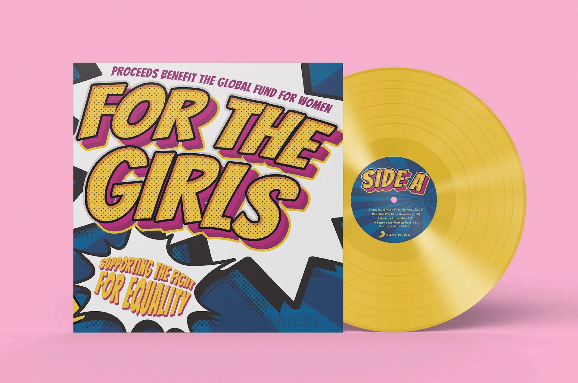For The Girls Album Design