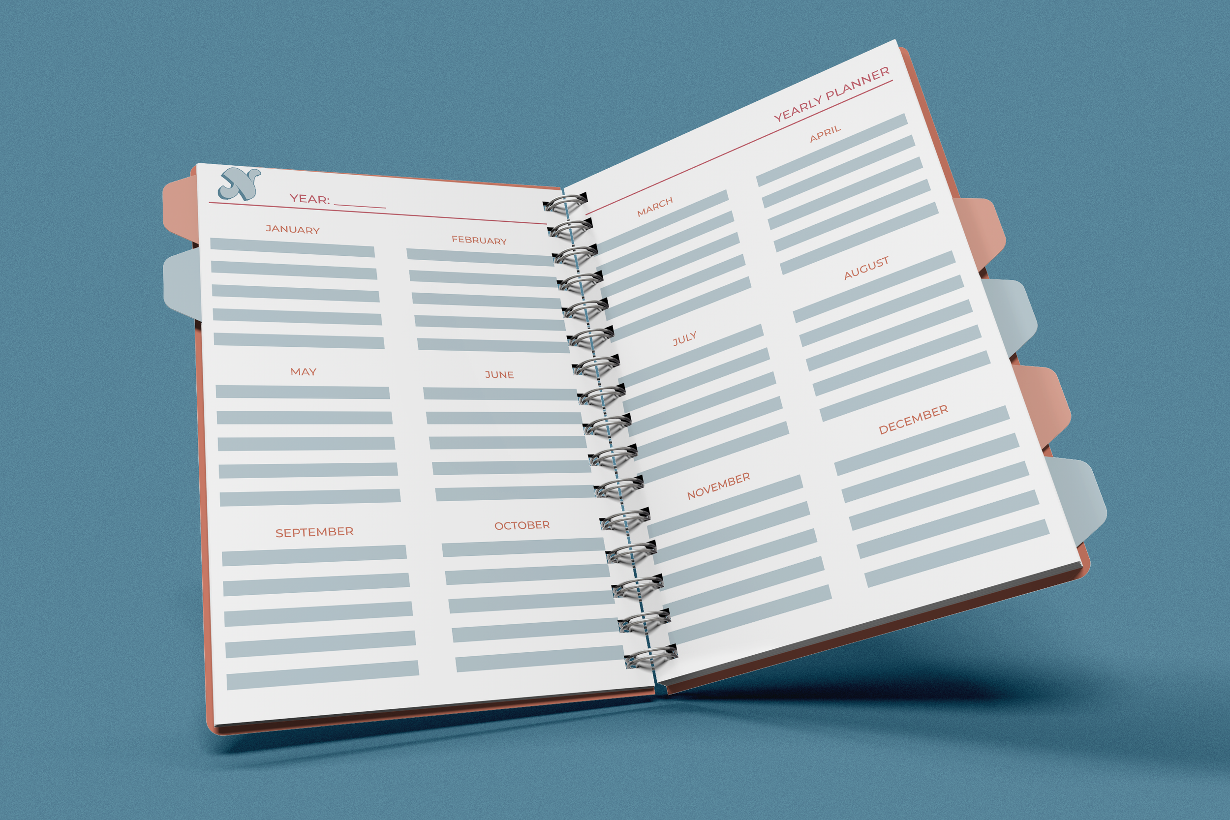 Yearly Planning Page