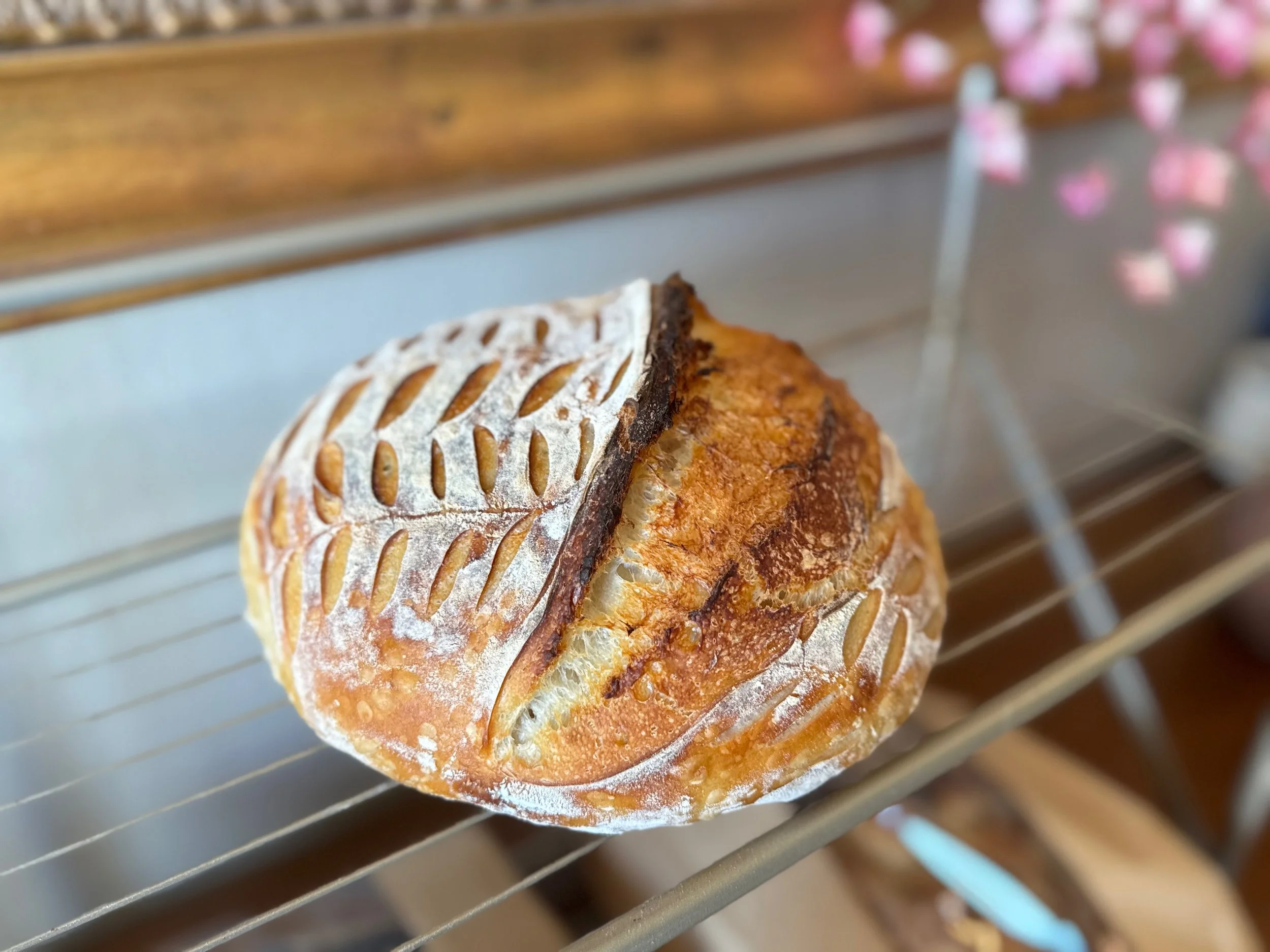 Garlic Rosemary Sourdough