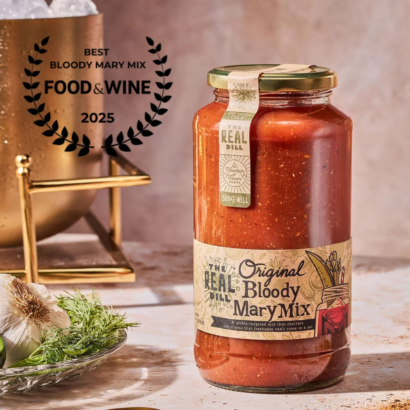 The Real Dill Original Bloody Mary Mix 32oz