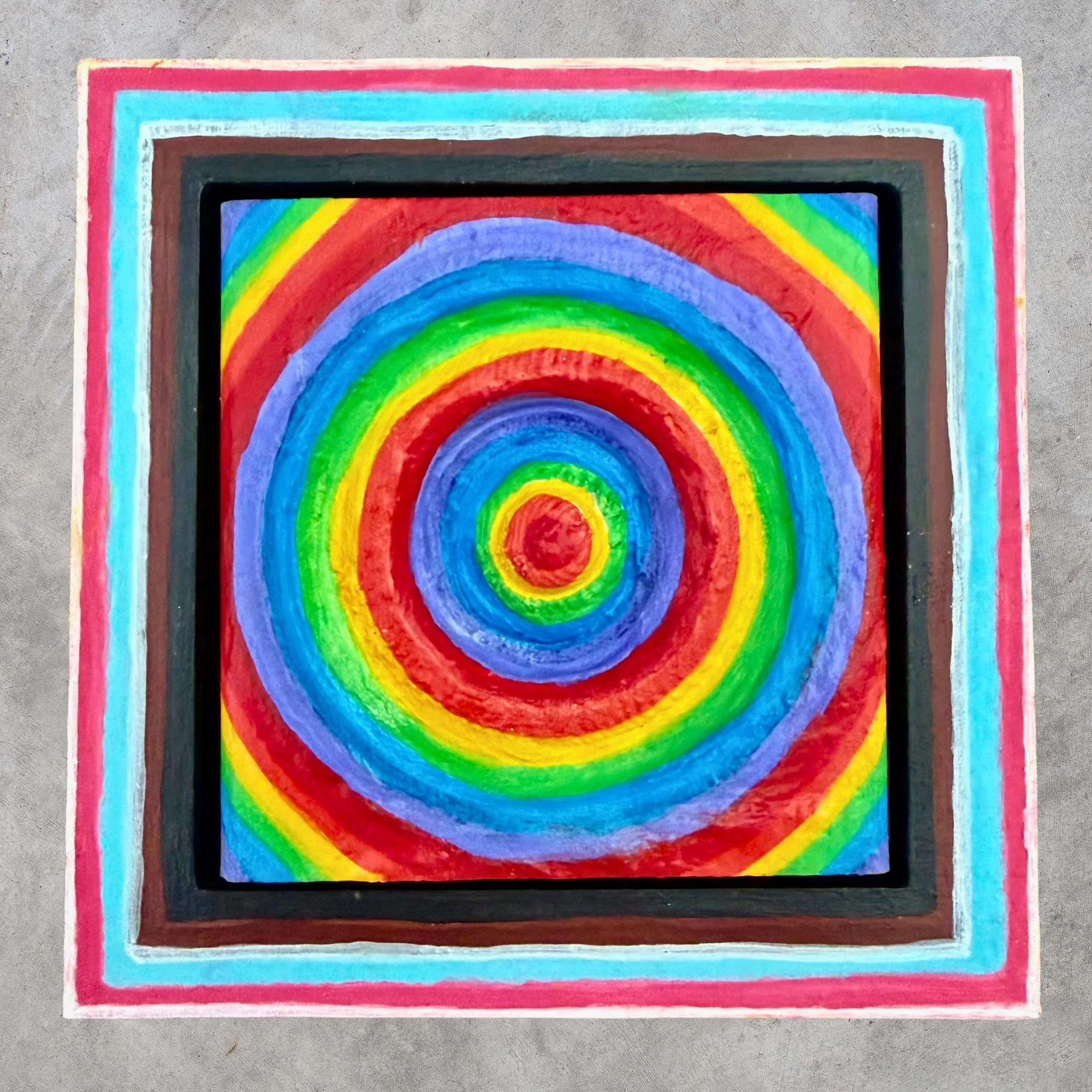 "Pride" Abstract Mixed Media