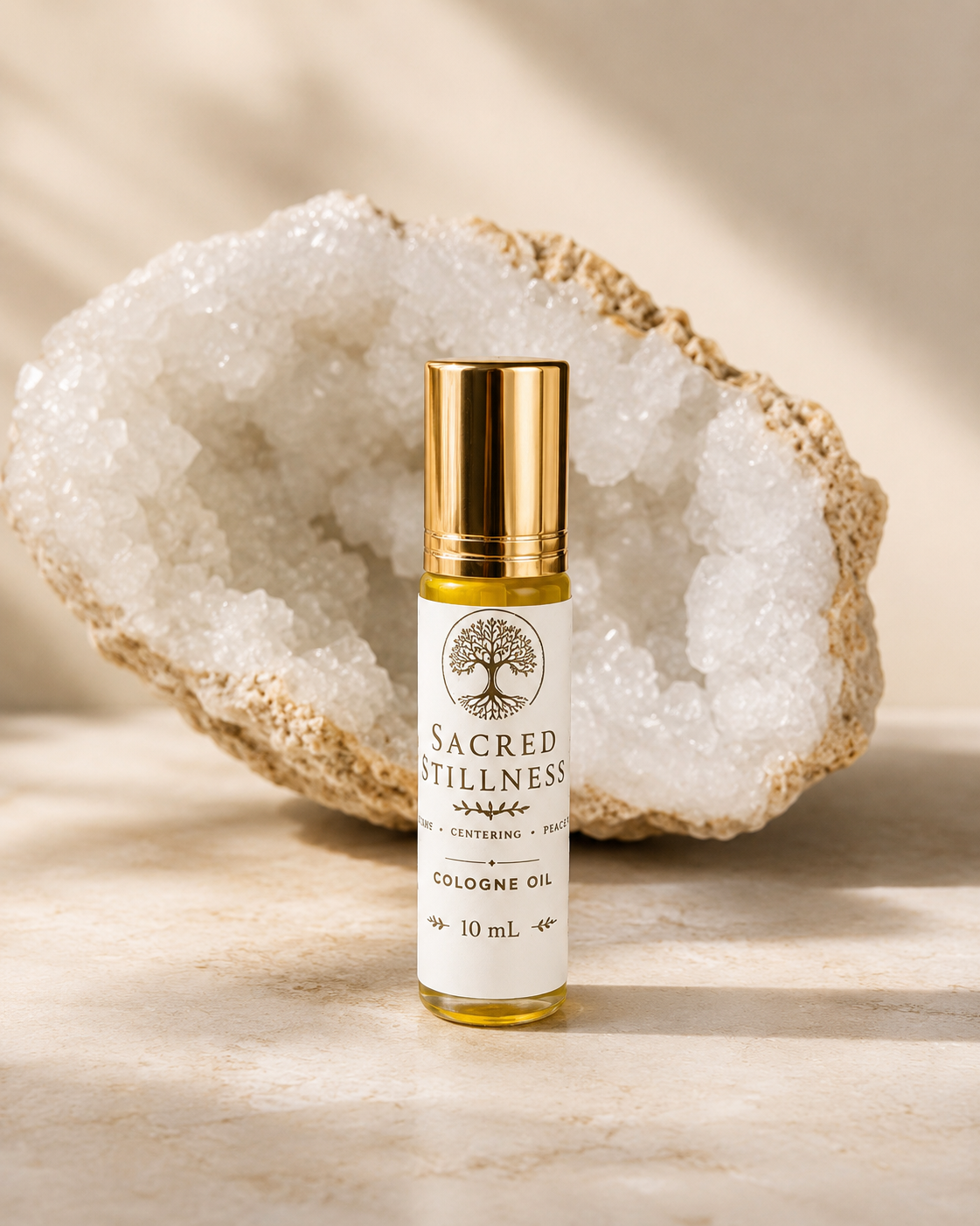 Sacred Stillness Grounding oil, 10 ML roller