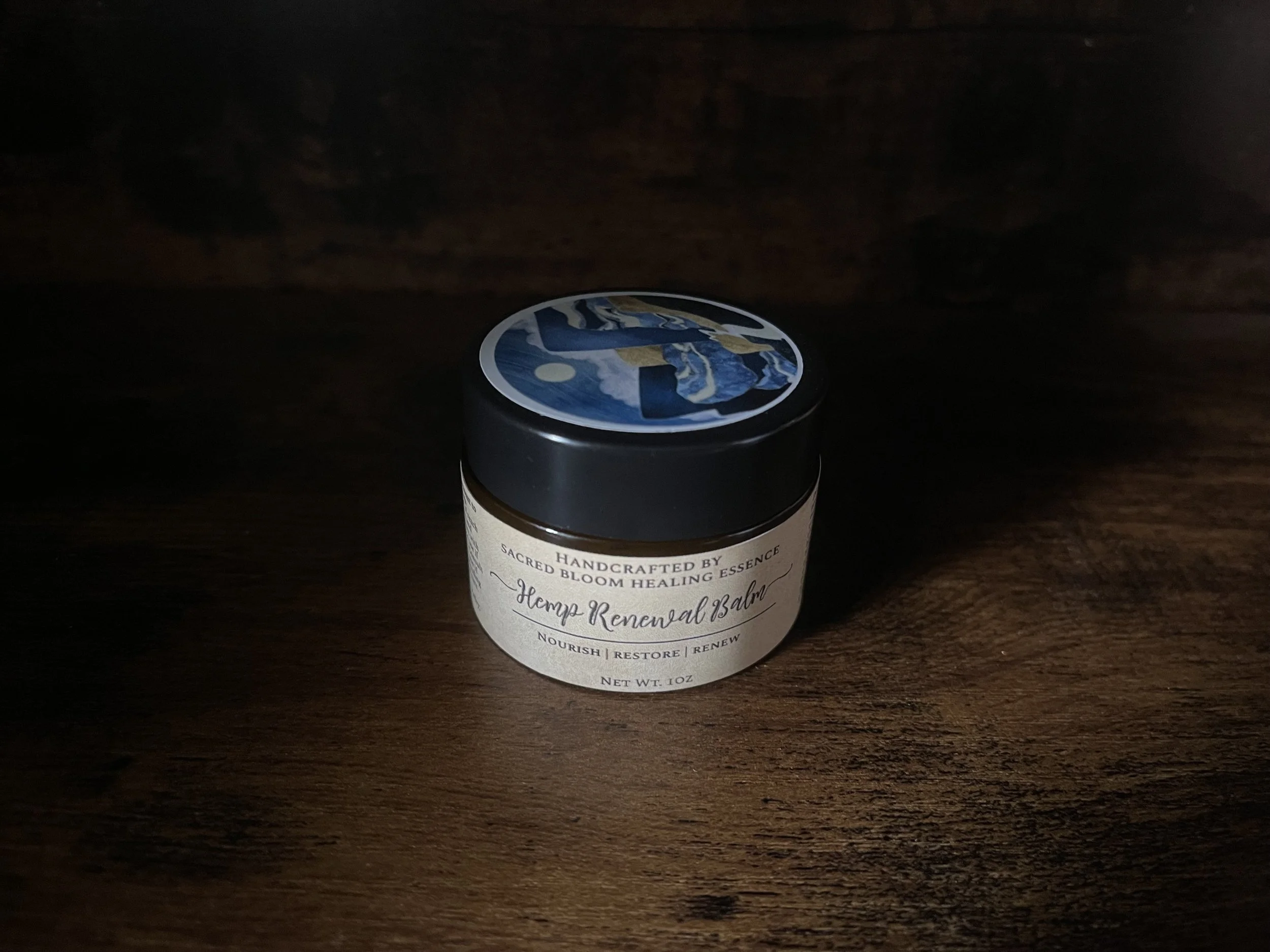 Hemp Renewal Balm 1oz jar