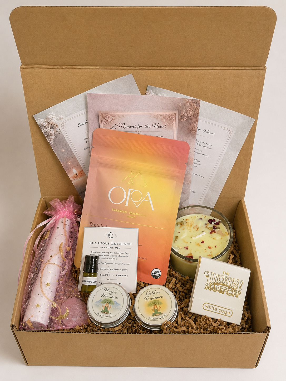 Sacred Bloom return to heart ritual kit