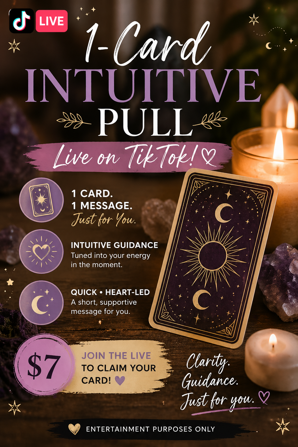 A picture for TikTok live exclusive with symbols