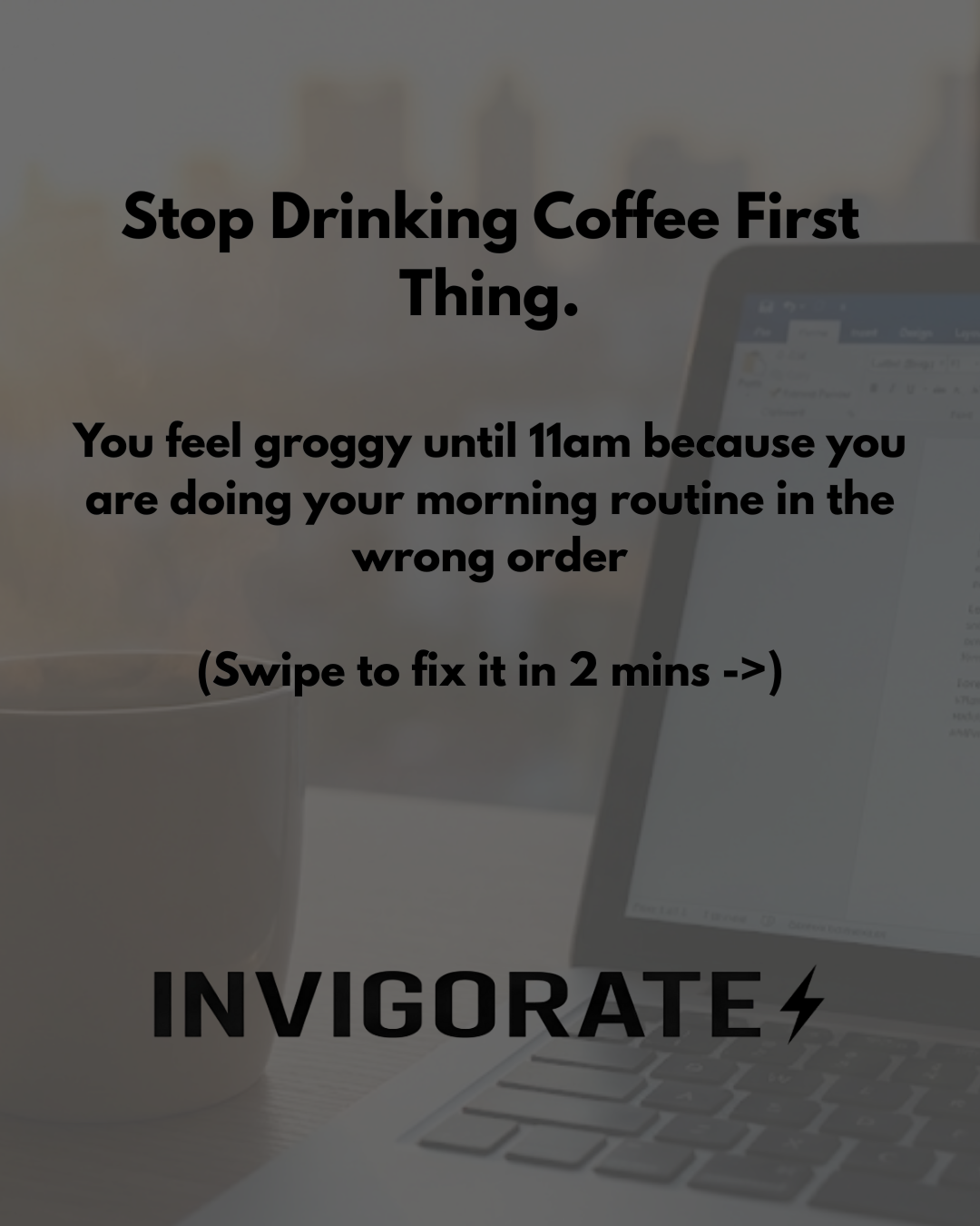 You Aren't Tired. You’re Dehydrated.