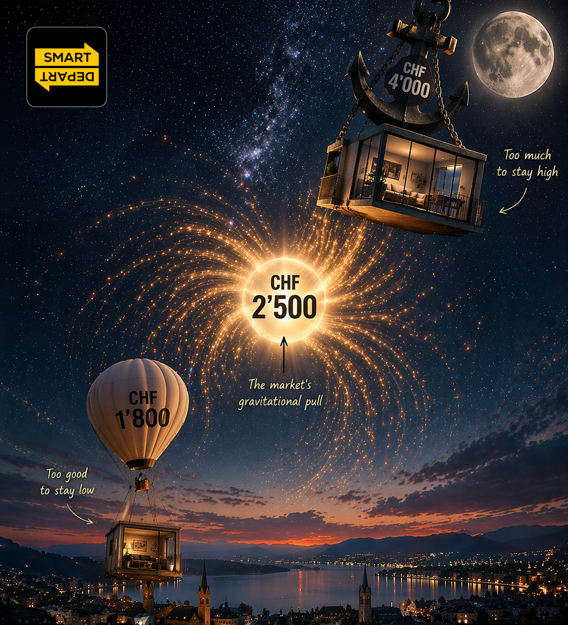 The Invisible Force Pulling Zurich Sublet Prices Toward CHF 2'500