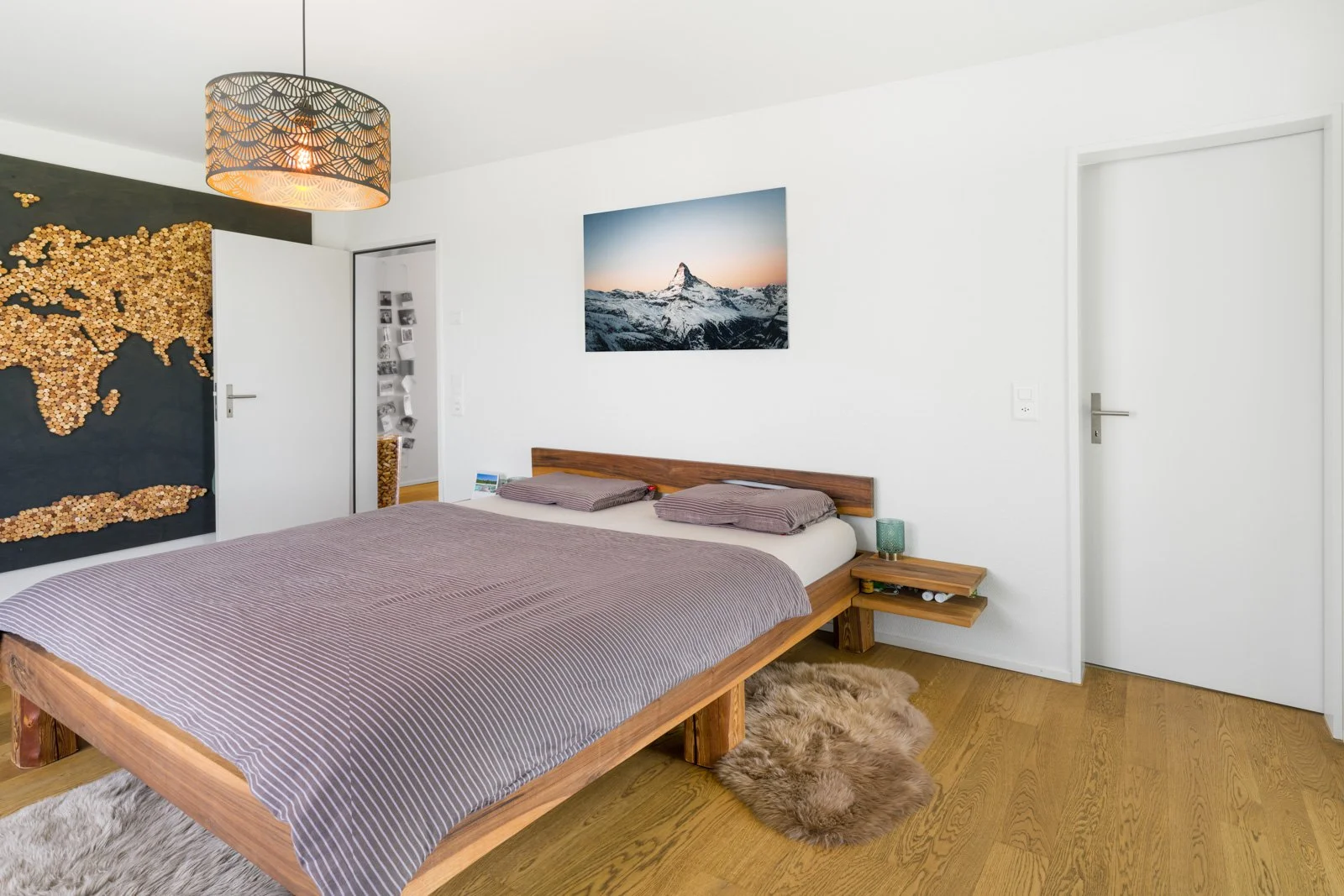 Generous master bedroom