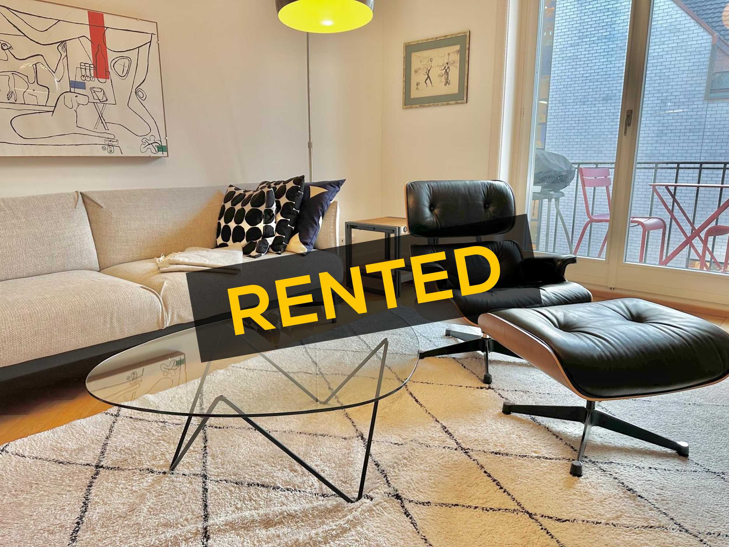 Stylish 3-Room Apartment in Old Building at Zurich Bellevue