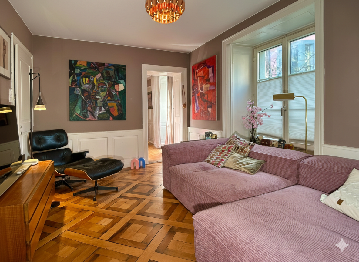 Well-curated 4.5-Room Apartment in ZH Hottingen